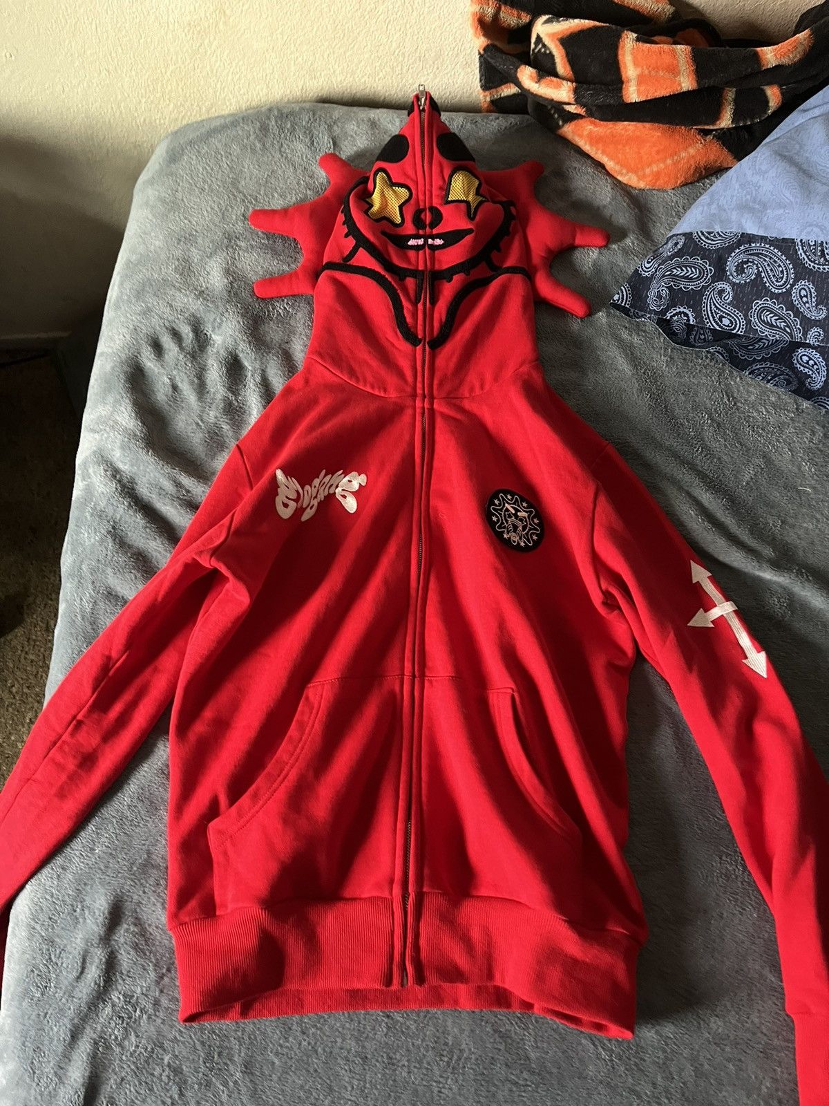 Glo Gang glo gang red hoodie | Grailed