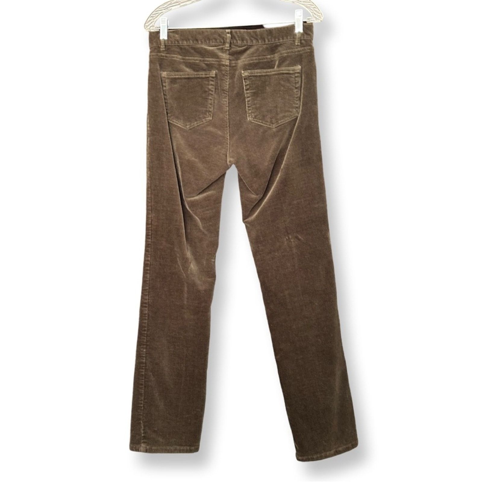 Chaps Chaps Dark Green Corduroy Mid Rise Straight Leg Pant Size 28" / US 6 / IT 42 - 3 Thumbnail