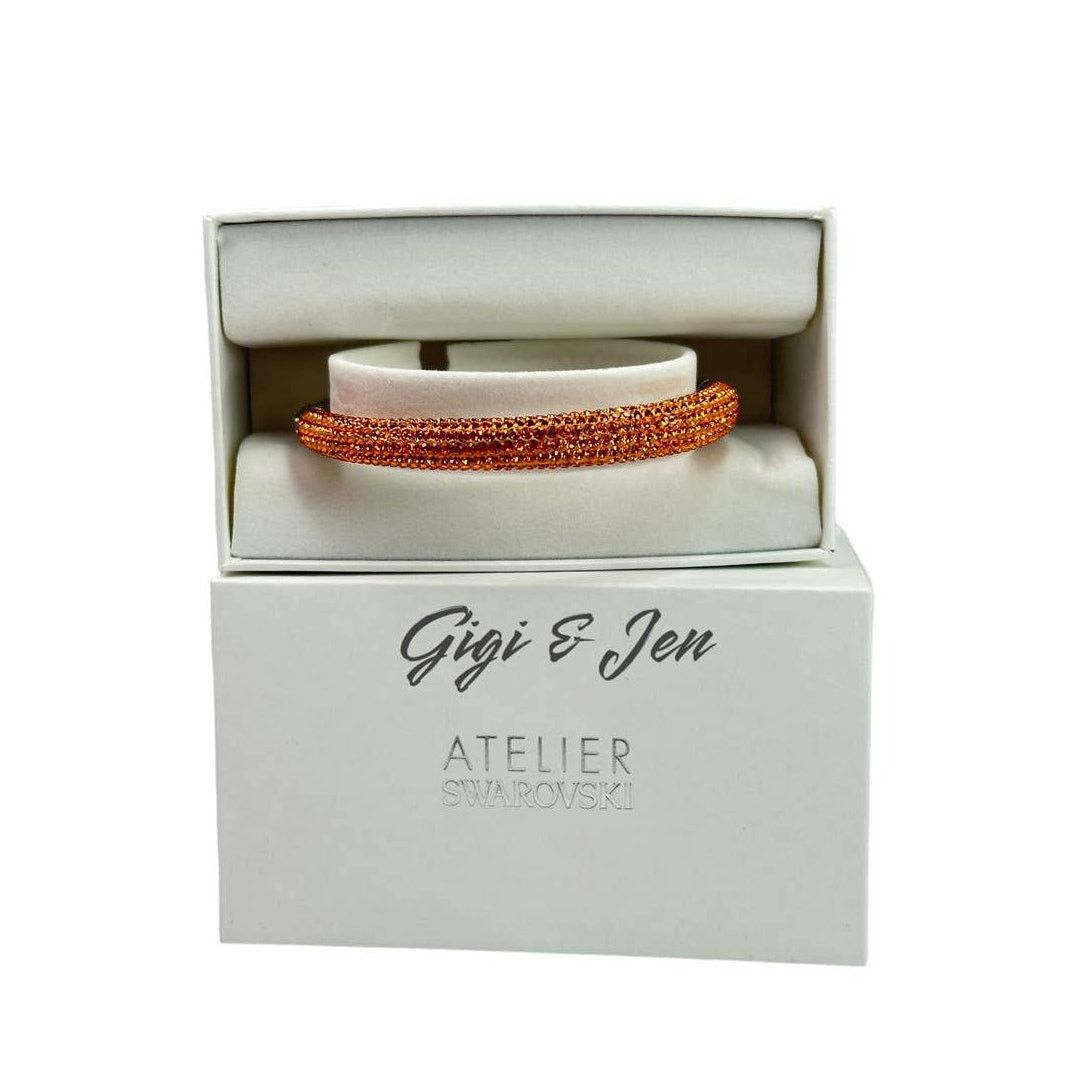Swarovski Swarovski atelier Tigris bangle Orange M Bracelet Size ONE SIZE - 2 Thumbnail