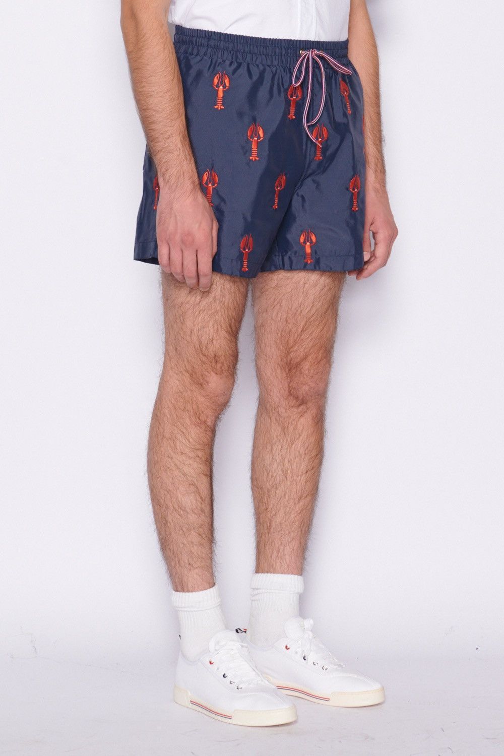 Thom Browne Thom Browne Solid Swim Tech Lobster Swim Shorts Size US 34 / EU 50 - 2 Thumbnail