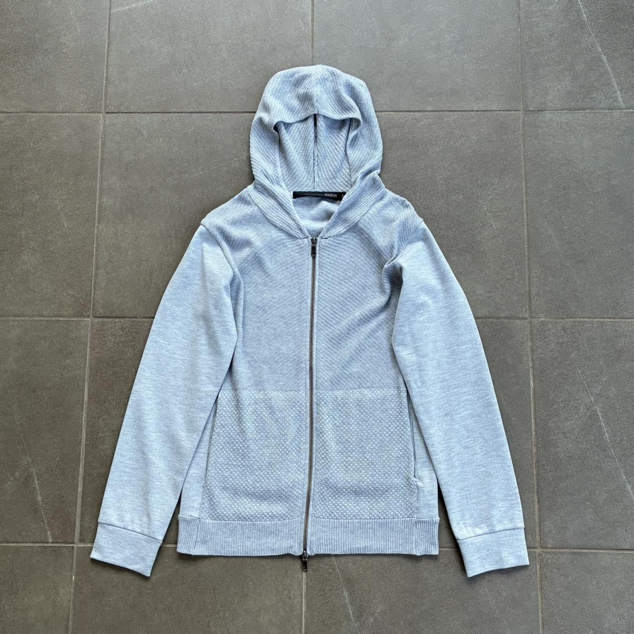 Schlussel Japanese brand Schlussel double zip hybrid knit hoodie Size US S / EU 44-46 / 1 - 1 Thumbnail