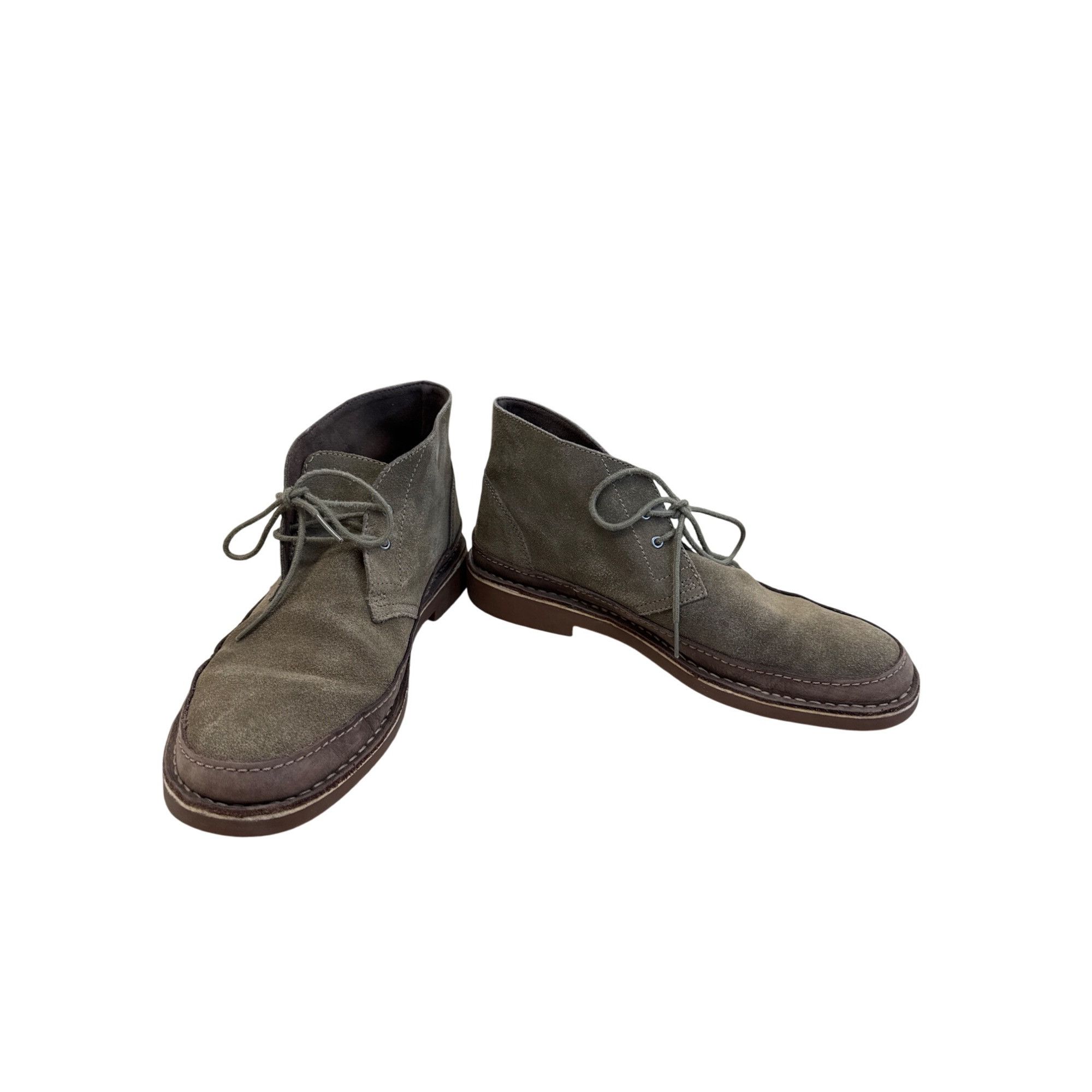 Clarks Mens Clarks Desert Suede green Chukka ankle boots 10M SKU 77 Size US 11 / EU 44 - 1 Thumbnail