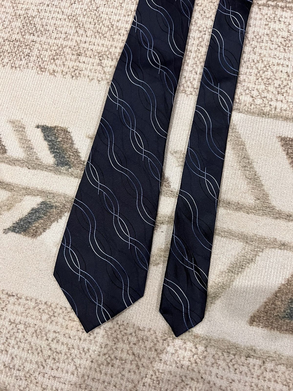 Hiroko Koshino Homme Hiroko Koshino Homme Tie Size ONE SIZE - 3 Thumbnail