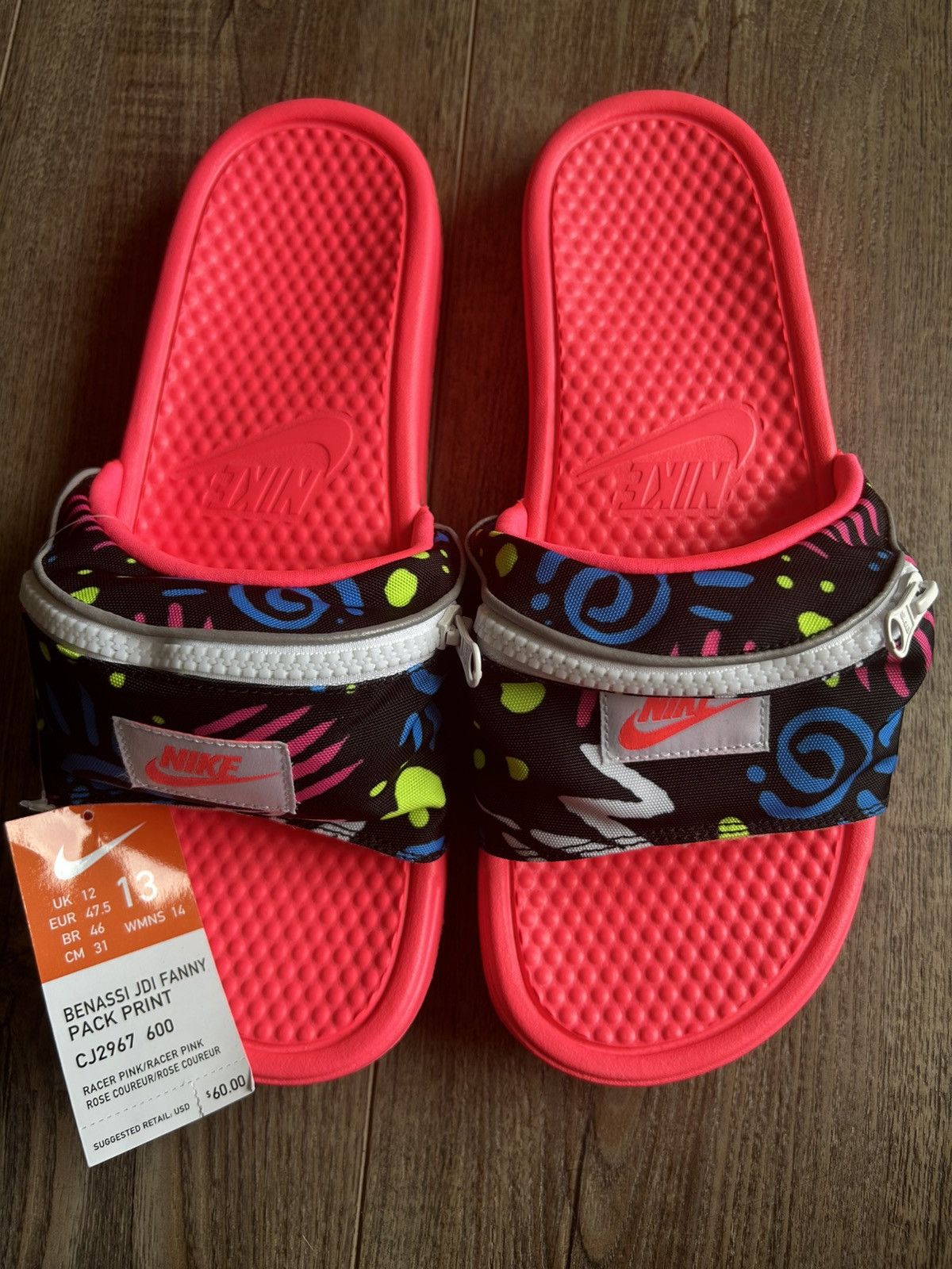 Nike Nike Benassi JDI Fanny Pack Print Size US 13 / EU 46 - 2 Thumbnail