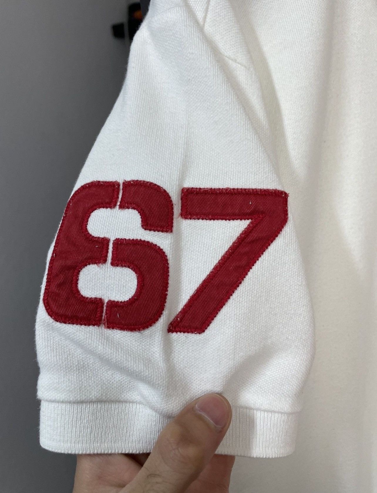 Polo Ralph Lauren Vintage y2k Ralph Lauren New York White Polo Tee RRL Shirt Size US M / EU 48-50 / 2 - 7 Thumbnail