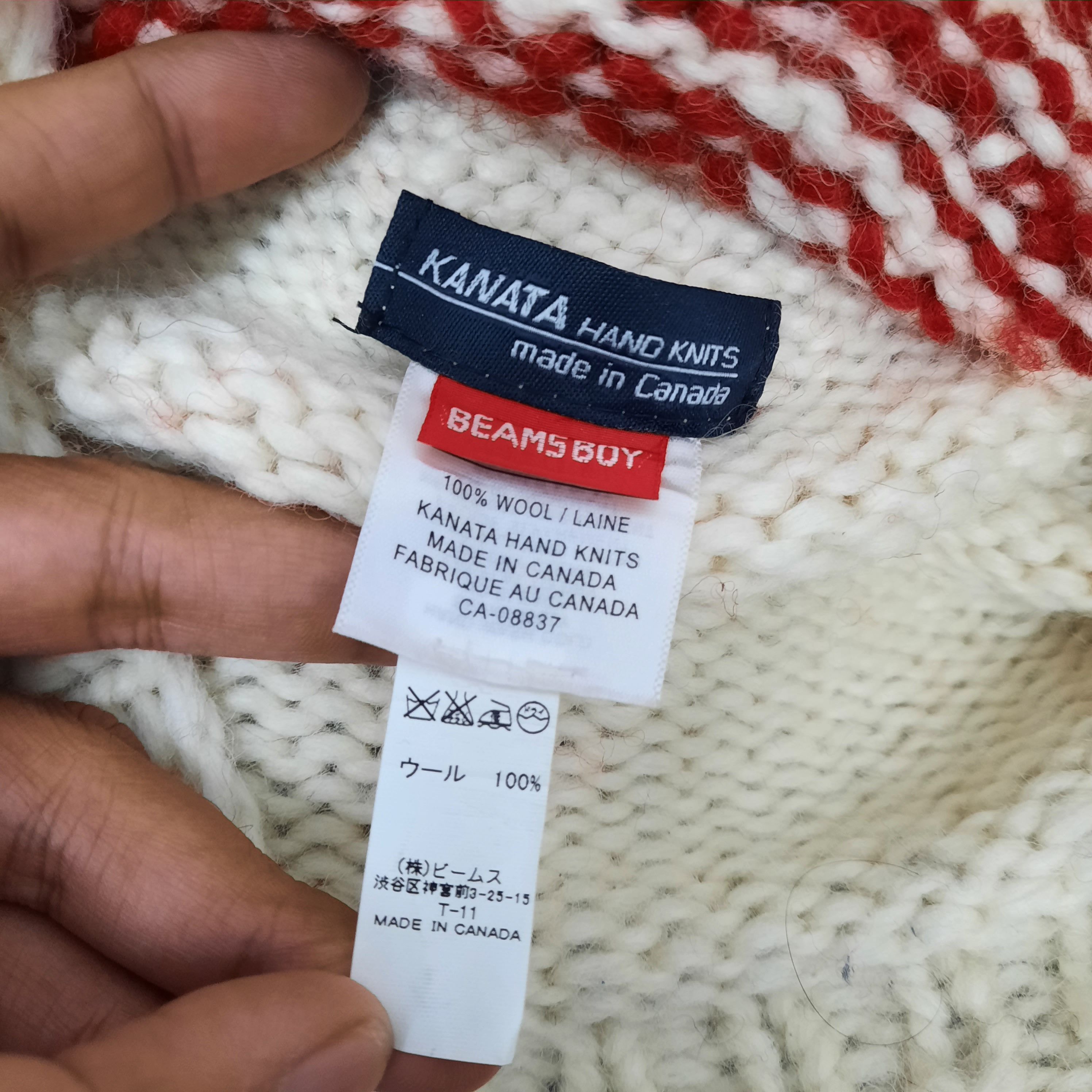 Beams Japan 🇺🇸 Beams usa flag design beanie hat Size ONE SIZE - 4 Thumbnail