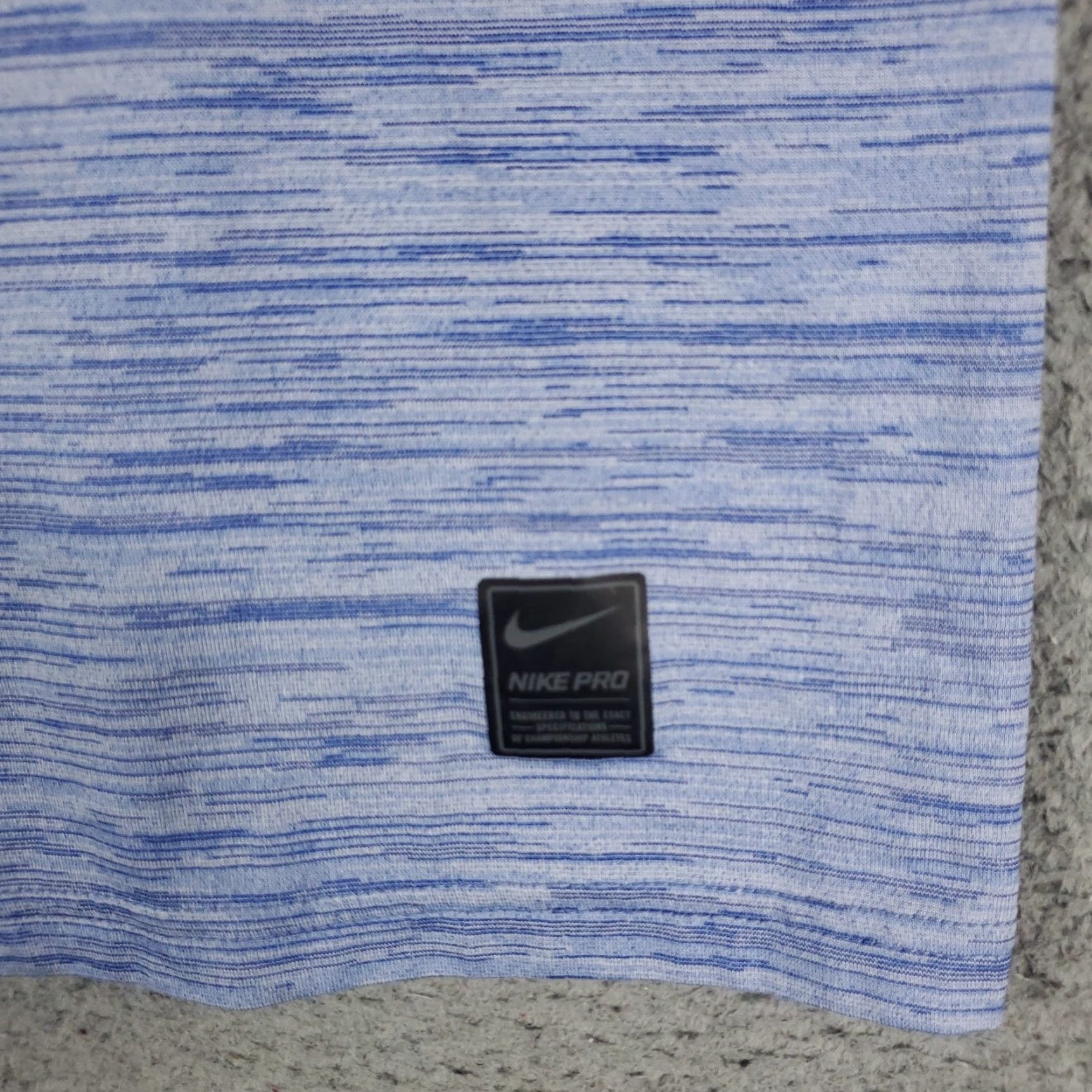 Nike Nike T Shirt Mens Large Blue Dri-Fit Short Sleeve Crew Neck Nike Brand Activewear Shirt L Blue Mens Size US L / EU 52-54 / 3 - 3 Thumbnail