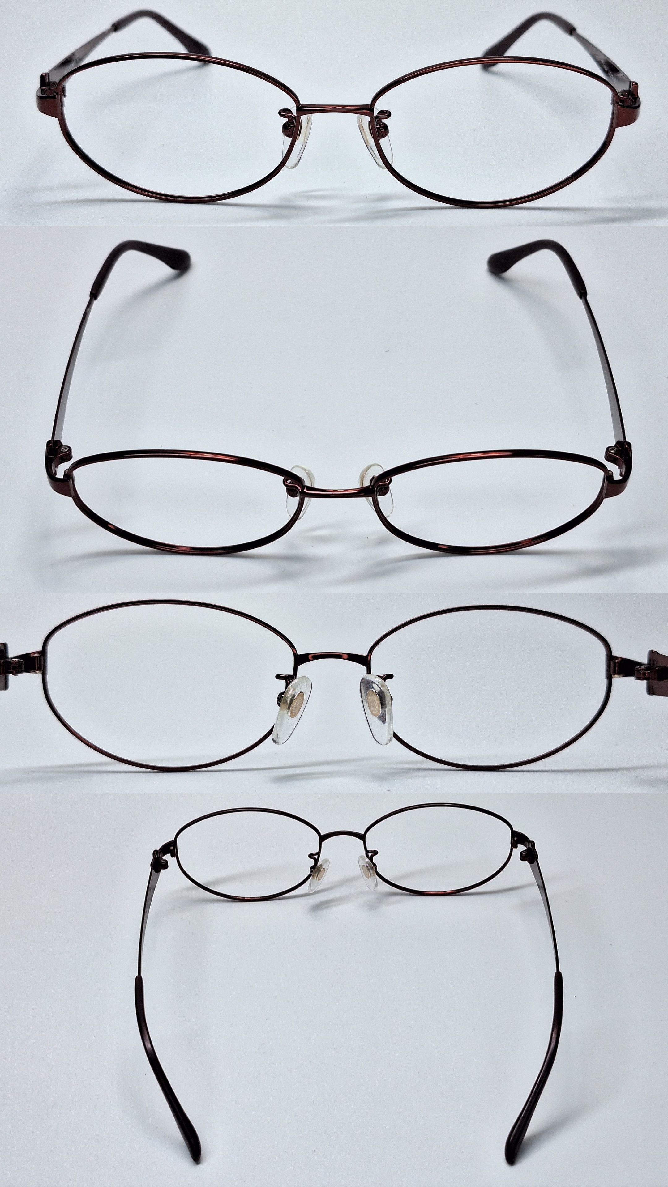 Hanae Mori HANAHARU No.3292 Sabae Artisan Pure Titanium Eyeglasses 7g Size ONE SIZE - 4 Thumbnail