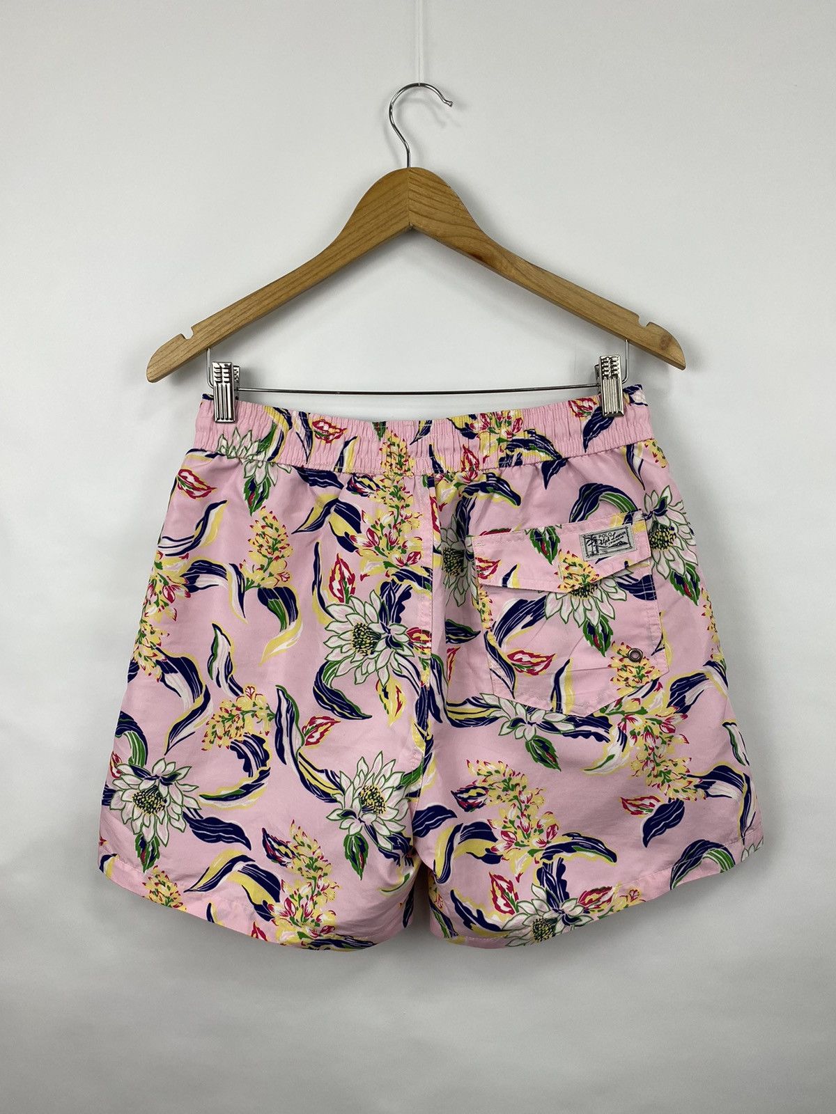 Polo Ralph Lauren 🇺🇸 Vintage Polo Ralph Lauren Hawaiian Nylon shorts casual Size US 32 / EU 48 - 6 Thumbnail