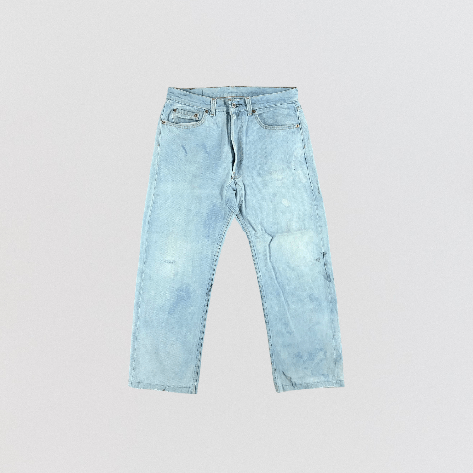 Levi's Vintage Light Wash Levis 501 Jeans-JM2189 Size US 32 / EU 48 - 1 Thumbnail