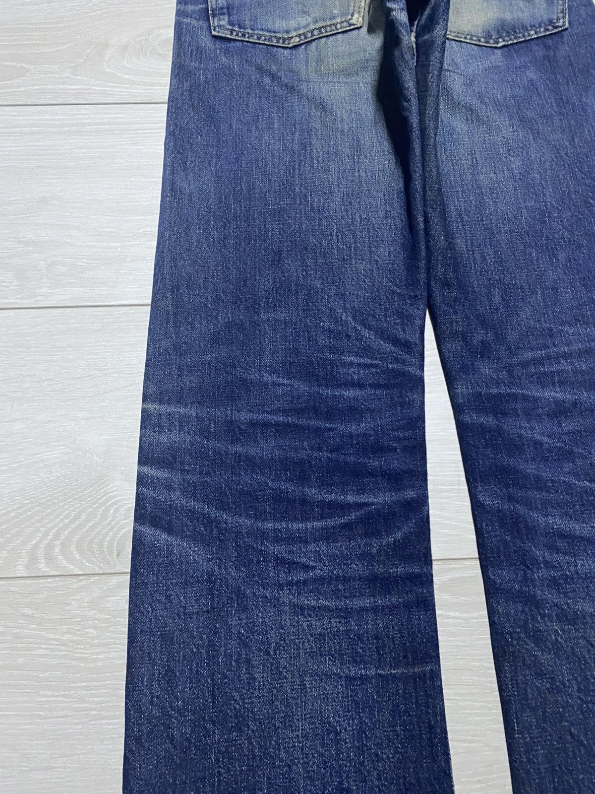 Japanese Brand Vintage Orange Helmet Dic Union Made Selvedge Jeans Size US 26 / EU 42 - 9 Thumbnail