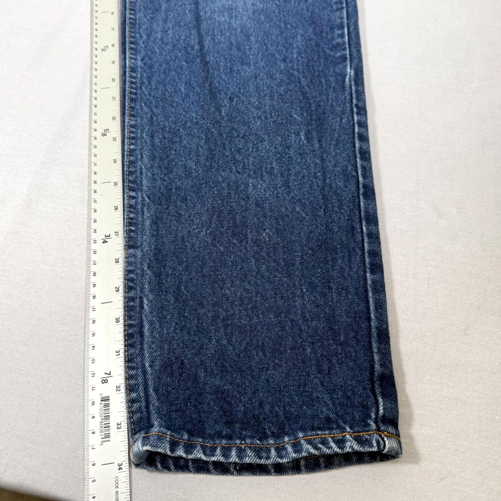 Levi's VINTAGE Levi's Jeans Mens 36x34 Blue 550 Relaxed Tapered Den﻿im Pants Shirt? Size US 36 / EU 52 - 4 Thumbnail