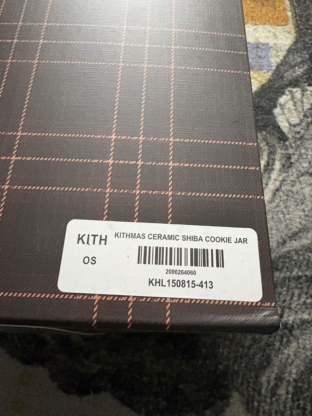 Kith Kith Kithmas Ceramic Shiba Cookie Jar Size ONE SIZE - 6 Thumbnail