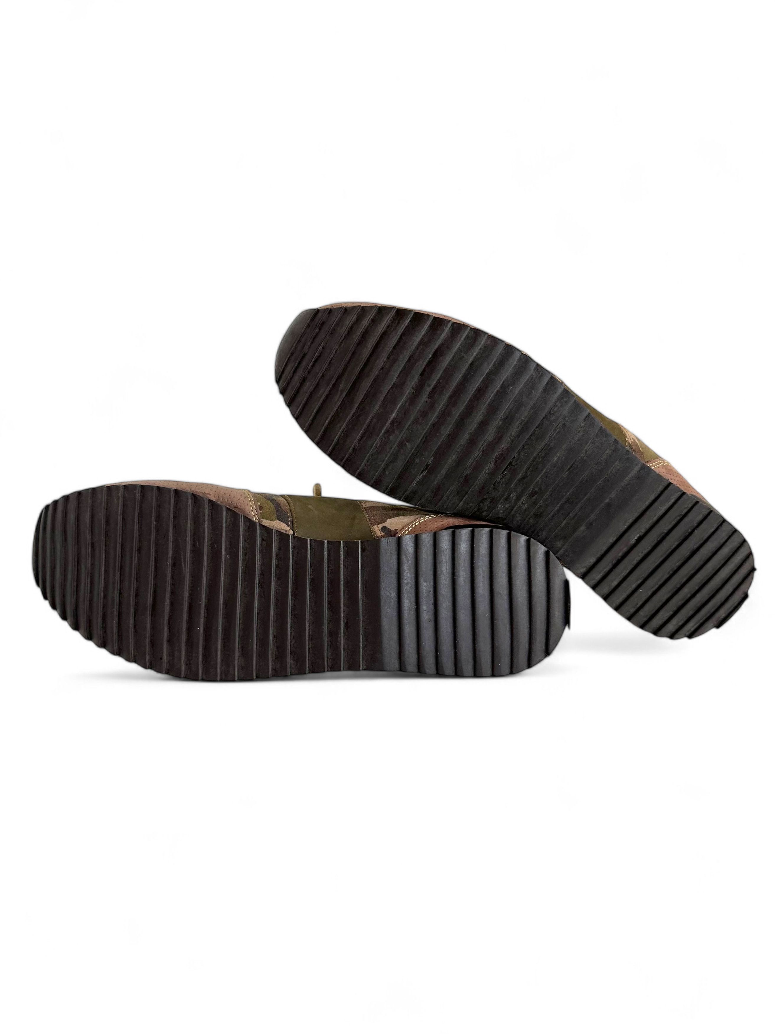 Pantofola d'Oro Pantofola Doro Camouflage Leather Low Top Sneakers Size US 11 / EU 44 - 7 Thumbnail