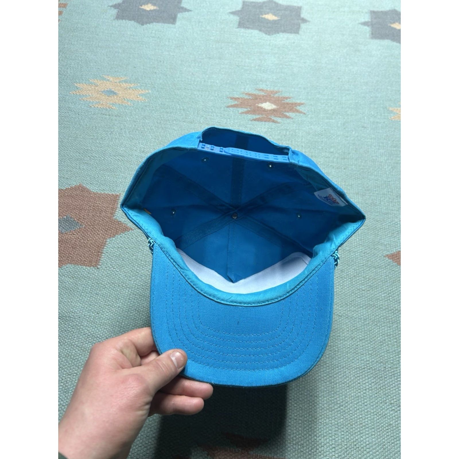 Hamilton VINTAGE SnapBack hat cap Hamilton’s RV Saginaw Michigan adjustable blue rope Men Adjustable Blue Rope Snapback Size ONE SIZE - 5 Thumbnail