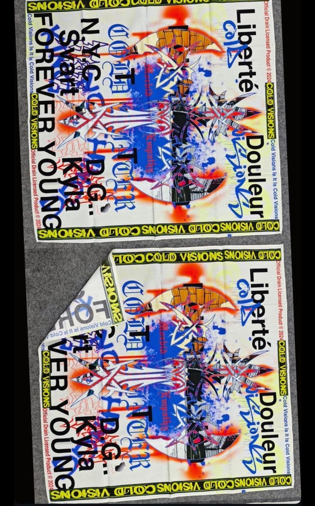 Sad Boys × Yung Lean Yung Lean SBE Stranger Scarf | Grailed