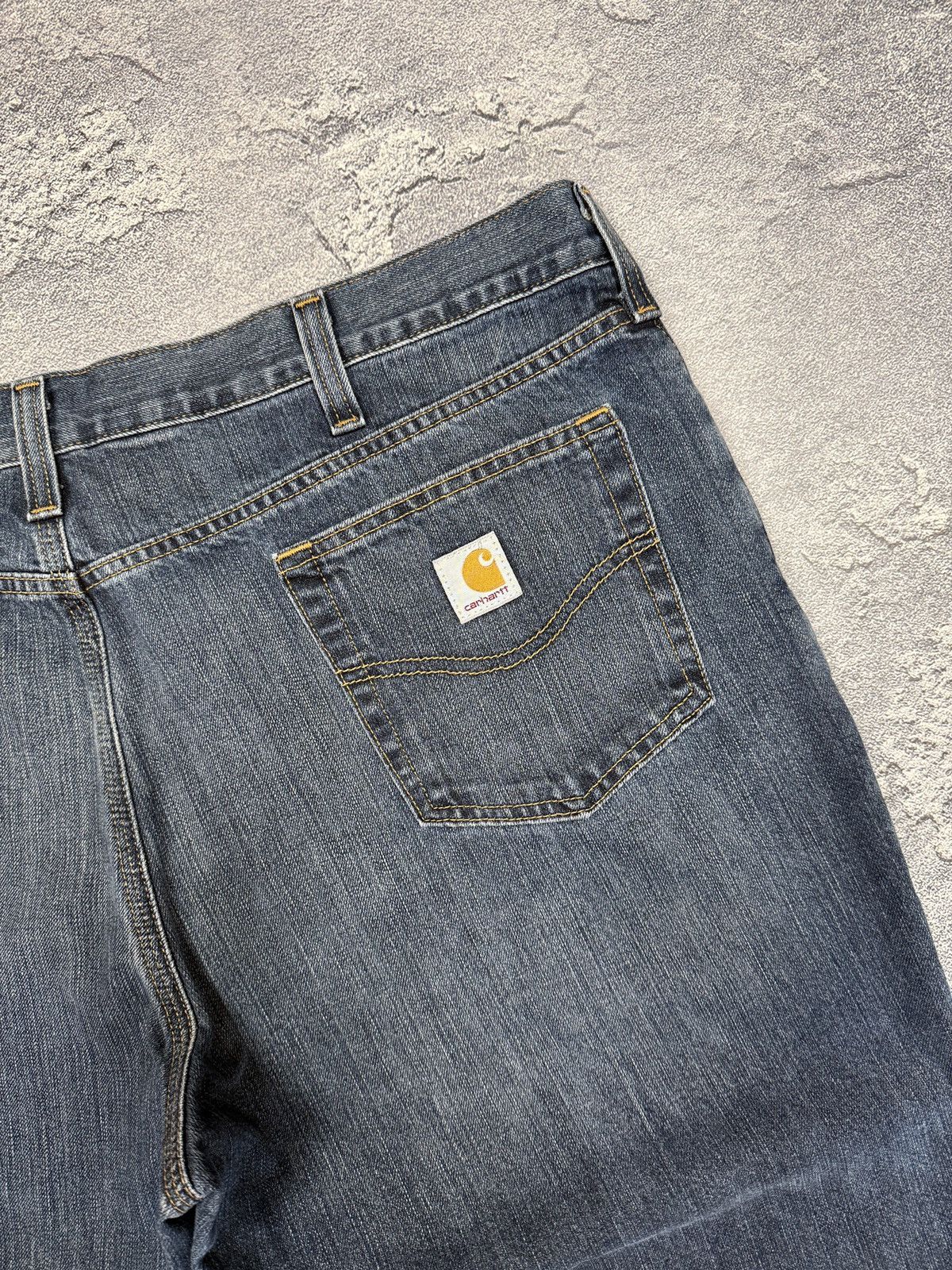 Carhartt × JNCO × Saddlebred Vintage Y2K Carhartt Big & Tall Baggy Carpenter Jeans Size US 42 / EU 58 - 4 Thumbnail