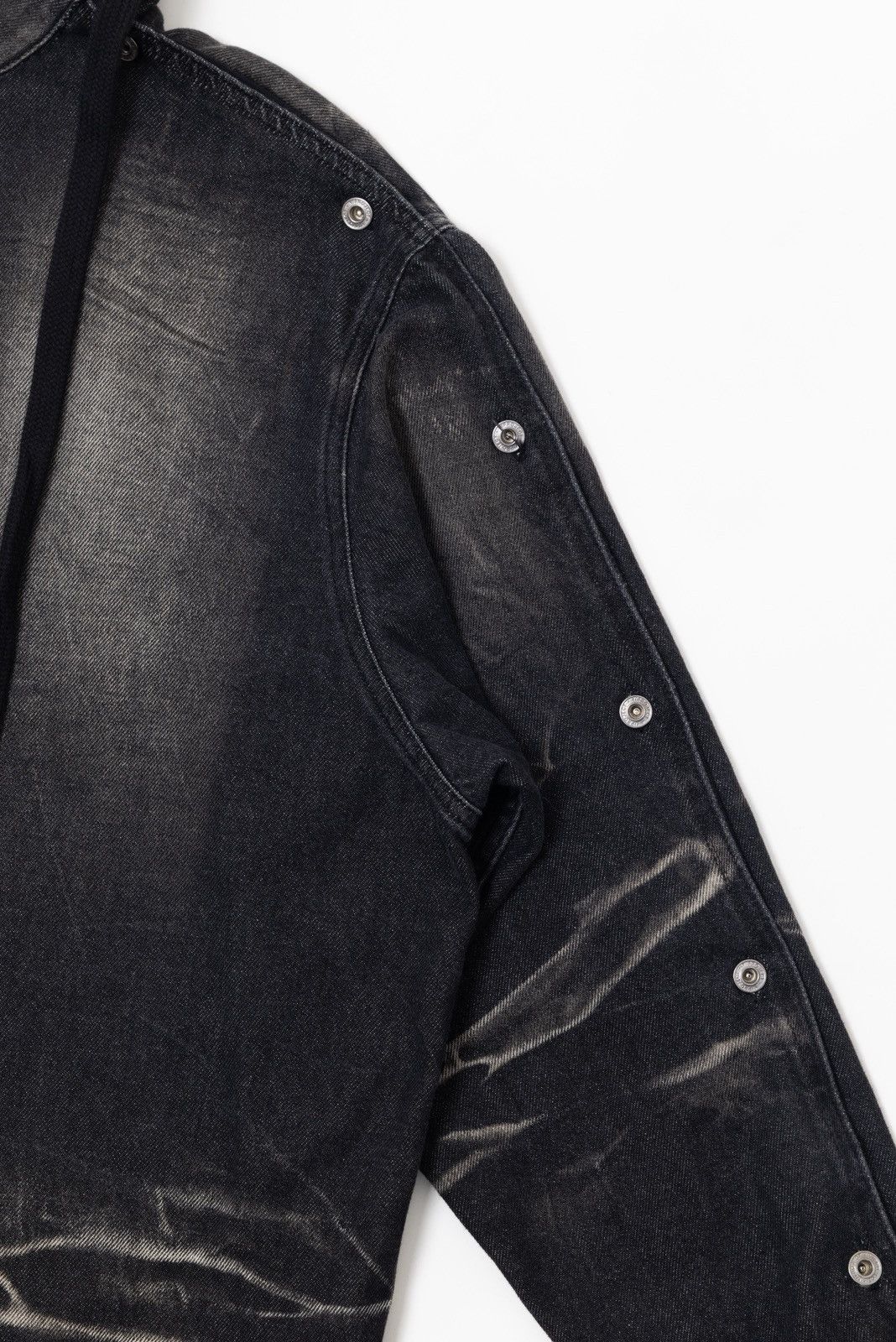 Y/Project Y/ Project Hooded Denim Shirt Size US L / EU 52-54 / 3 - 3 Thumbnail