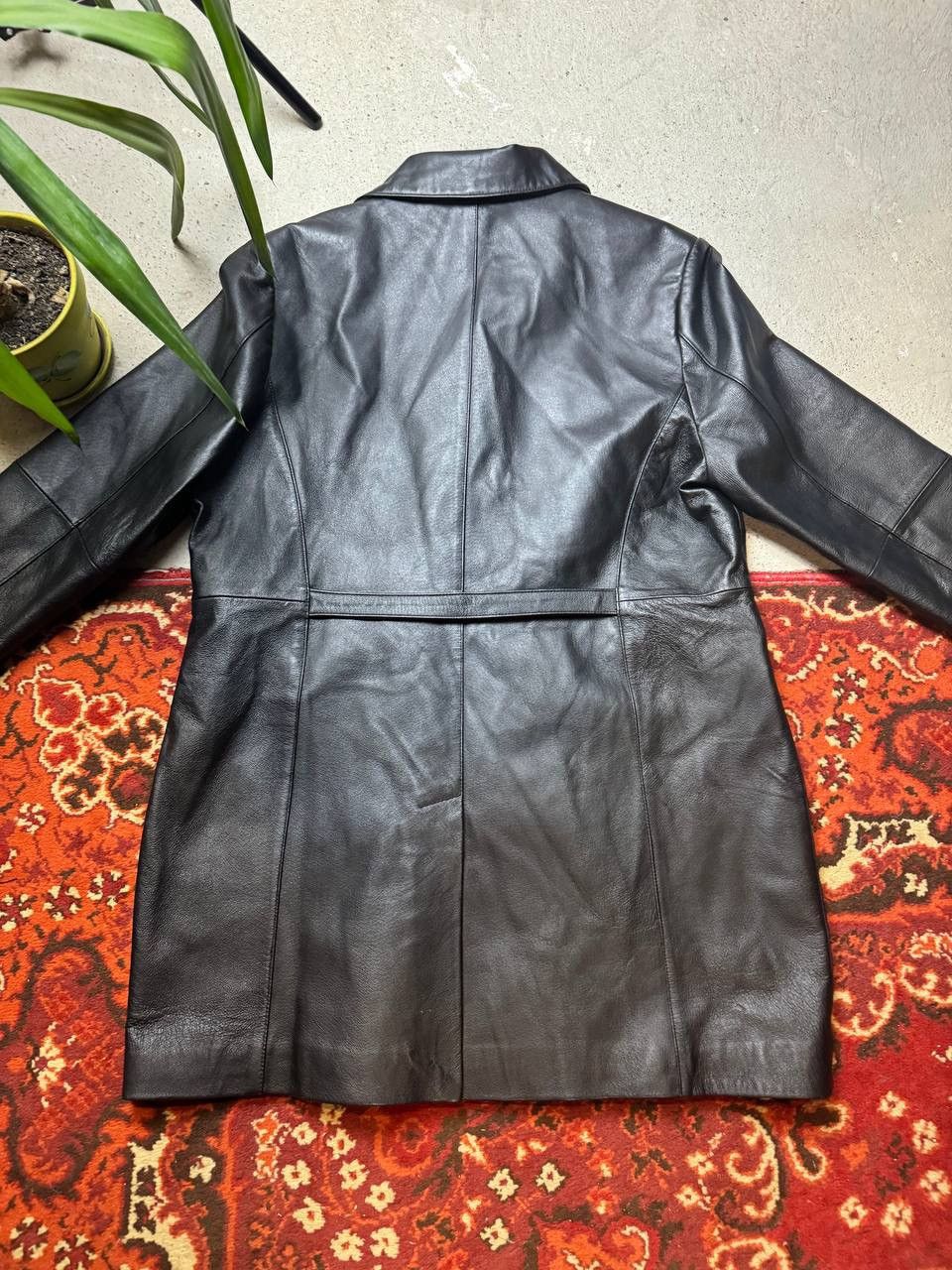 Designer × Vintage Vintage Leather Jacket For women black with pockets Size M / US 6-8 / IT 42-44 - 10 Thumbnail
