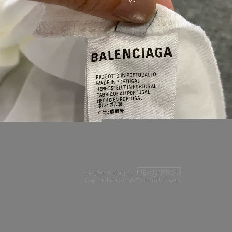 Balenciaga Balenciaga White Earth Long Sleeve Size US L / EU 52-54 / 3 - 5 Thumbnail