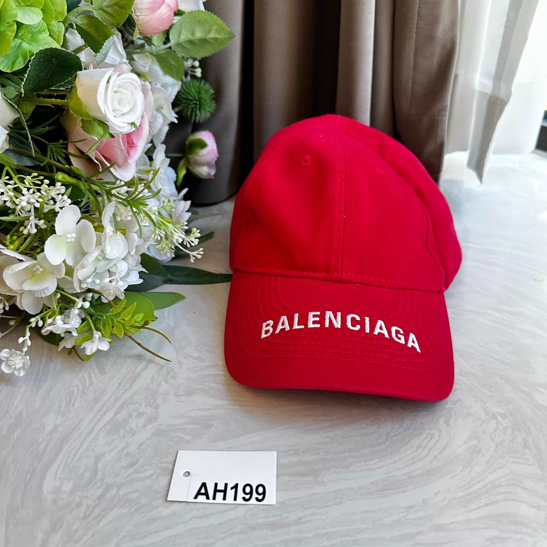 Balenciaga Balenciaga Logo Baseball Cap L AH199 Size ONE SIZE - 6 Thumbnail