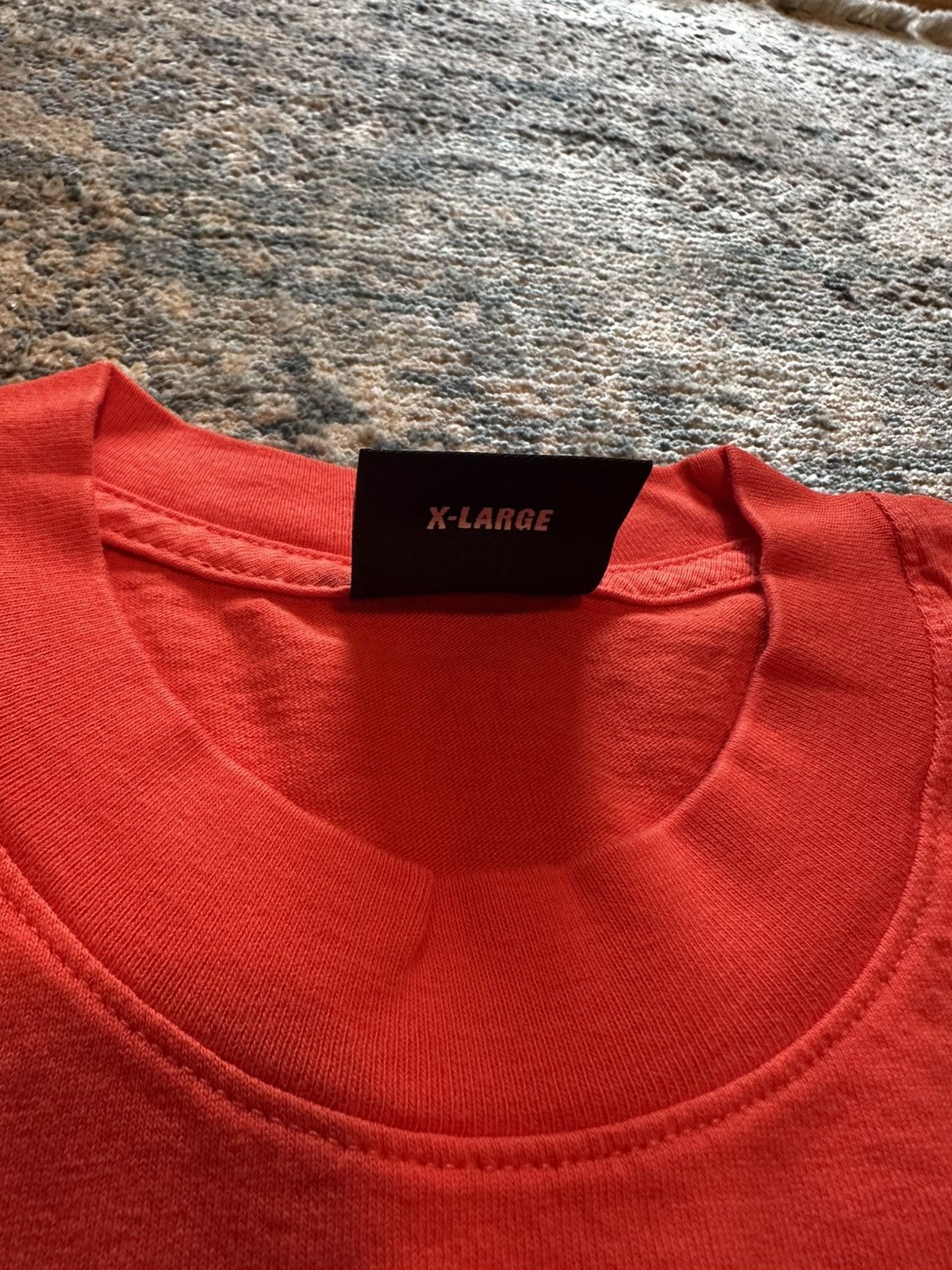 Revenge Revenge Orange Basic Tee Embroidered - XL Size US XL / EU 56 / 4 - 7 Thumbnail