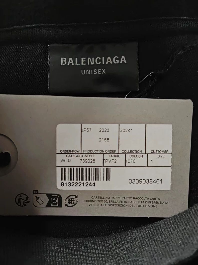 Balenciaga Balenciaga 23ss Phantom Overlapping 3 B Logo Old Short Slee Size US S / EU 44-46 / 1 - 5 Thumbnail