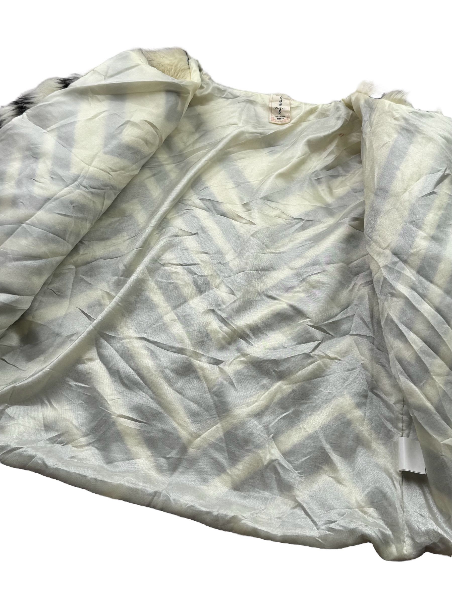 Vintage Y2K Faux Fur Cropped Jacket(V43) Size M / US 6-8 / IT 42-44 - 4 Thumbnail