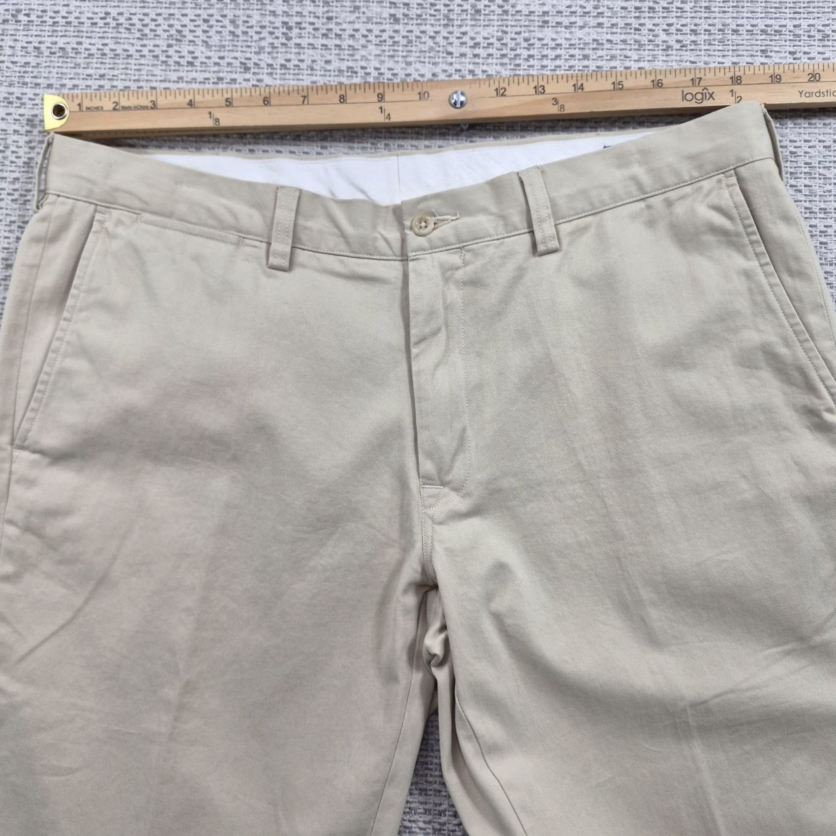 Polo Ralph Lauren Polo Ralph Lauren Pants Mens 38x32 Beige Chino Slim Fit Cotton Casual Spring Mens Size US M / EU 48-50 / 2 - 5 Thumbnail