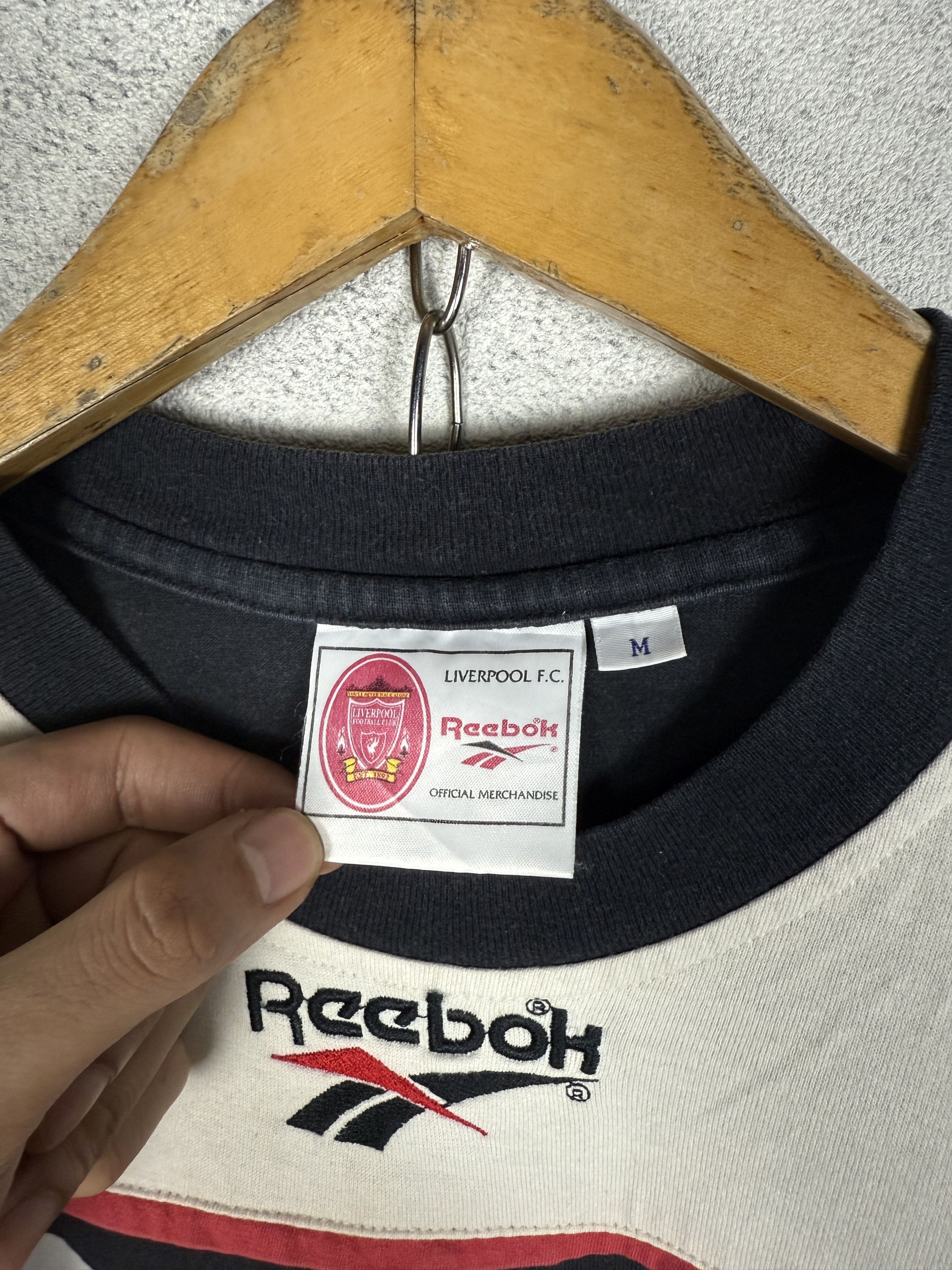 Reebok Vintage Reebok Liverpool Tshirt Size US M / EU 48-50 / 2 - 5 Thumbnail