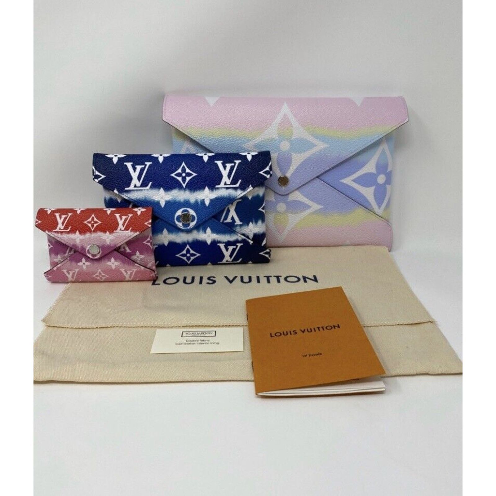 Louis Vuitton NEW Louis Vuitton Pochette Set Kirigami Escale Giant Mono Size ONE SIZE - 4 Thumbnail