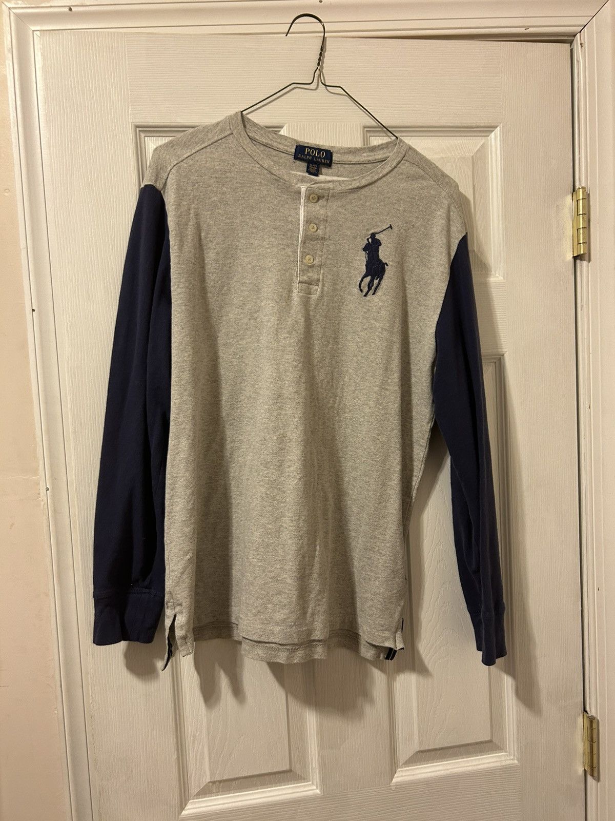 Polo Ralph Lauren Polo Ralph Lauren Longsleeve Polo shirt Gray *Read Below* Size US XXS / EU 40 - 1 Thumbnail