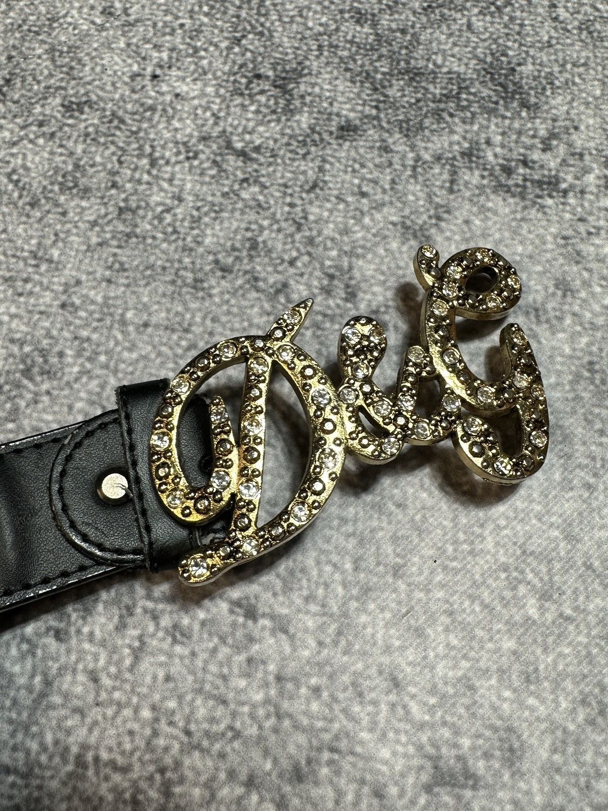 Other Y2K D&G Logo Dolce&Gabbana Logo Belts Streetwear Style Size ONE SIZE - 2 Thumbnail