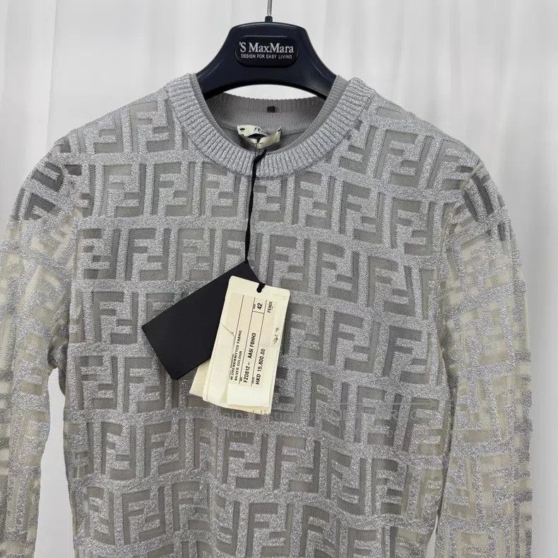 Fendi Fendi All-Printed Double Layer Dress Size S / US 4 / IT 40 - 3 Thumbnail