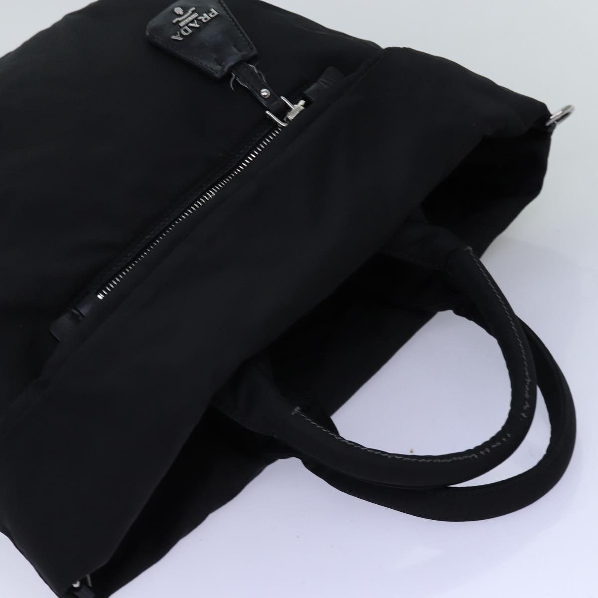 Prada PRADA Hand Bag Nylon Black Size ONE SIZE - 6 Thumbnail