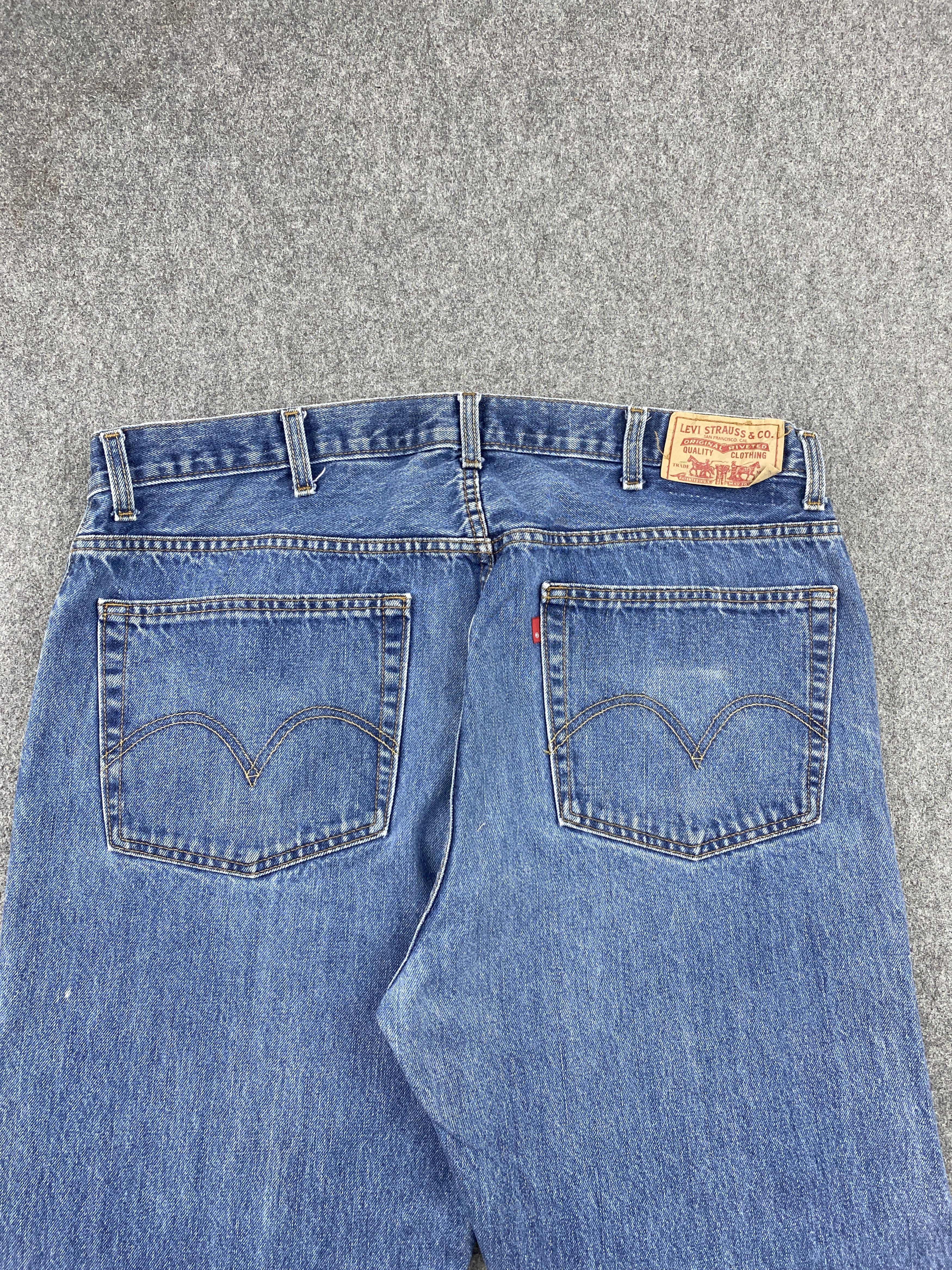 Levi's Faded Blue Vintage Levis 505 Jeans DP2313 Size US 39 - 4 Thumbnail
