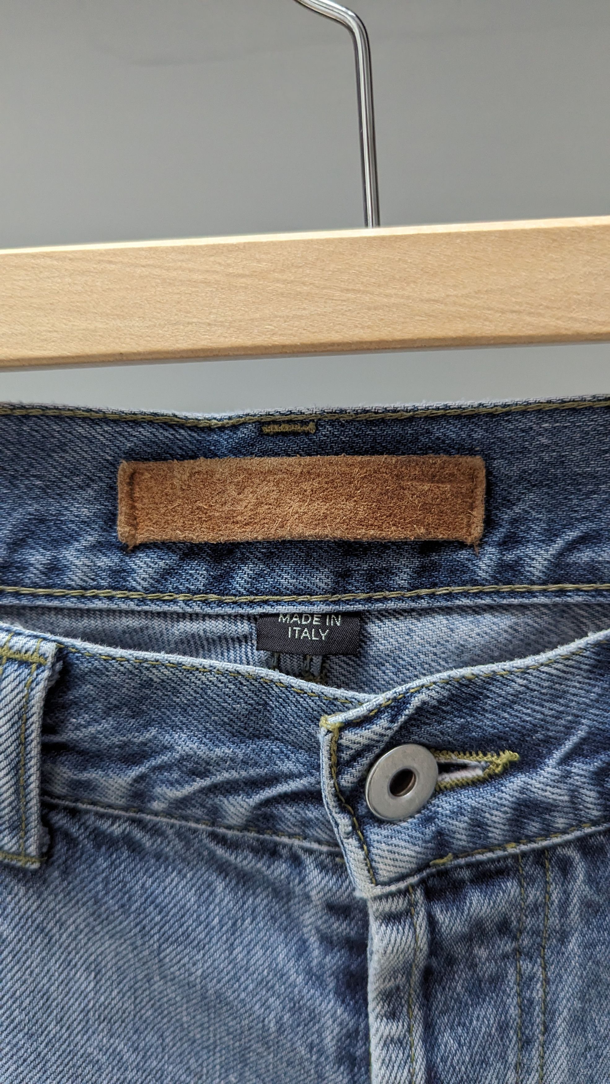 Alexander McQueen Circa 2000 cut-out denim pants Size US 34 / EU 50 - 6 Thumbnail
