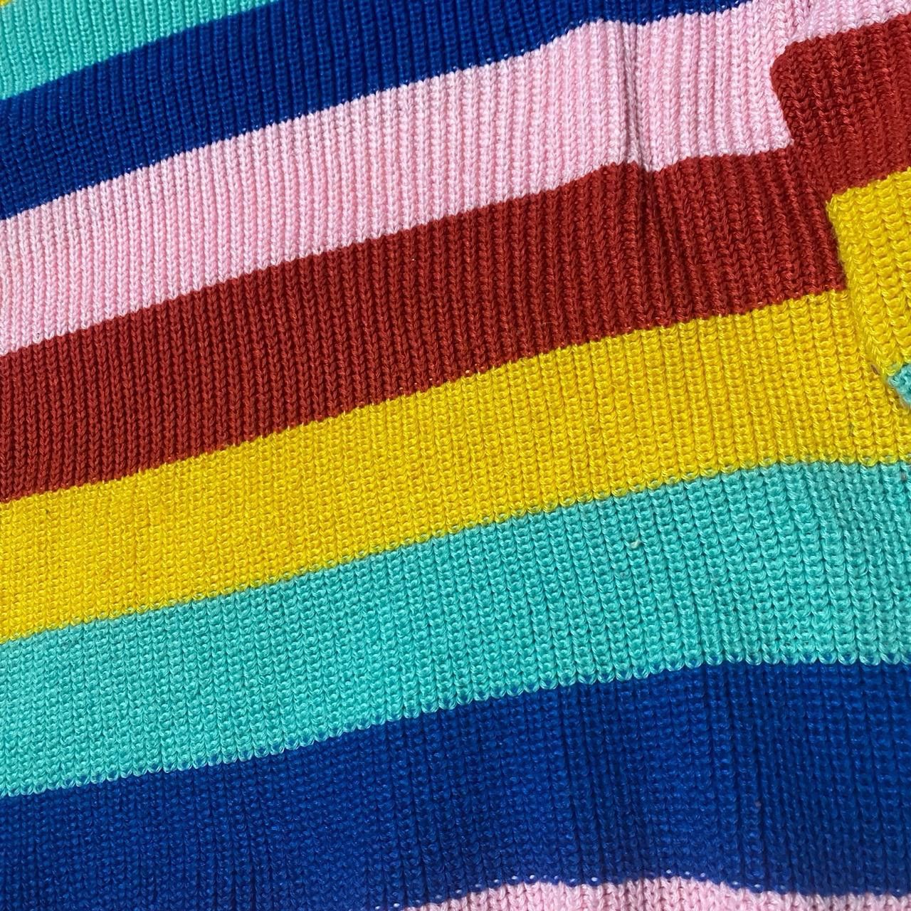 Other Multi-coloured striped turtleneck sweater #kidcore #fairy Size S / US 4 / IT 40 - 3 Thumbnail