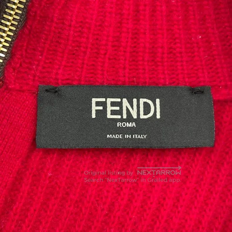 Fendi Fendi Colorblock Badge Wool Zip Jacket. Size US M / EU 48-50 / 2 - 3 Thumbnail