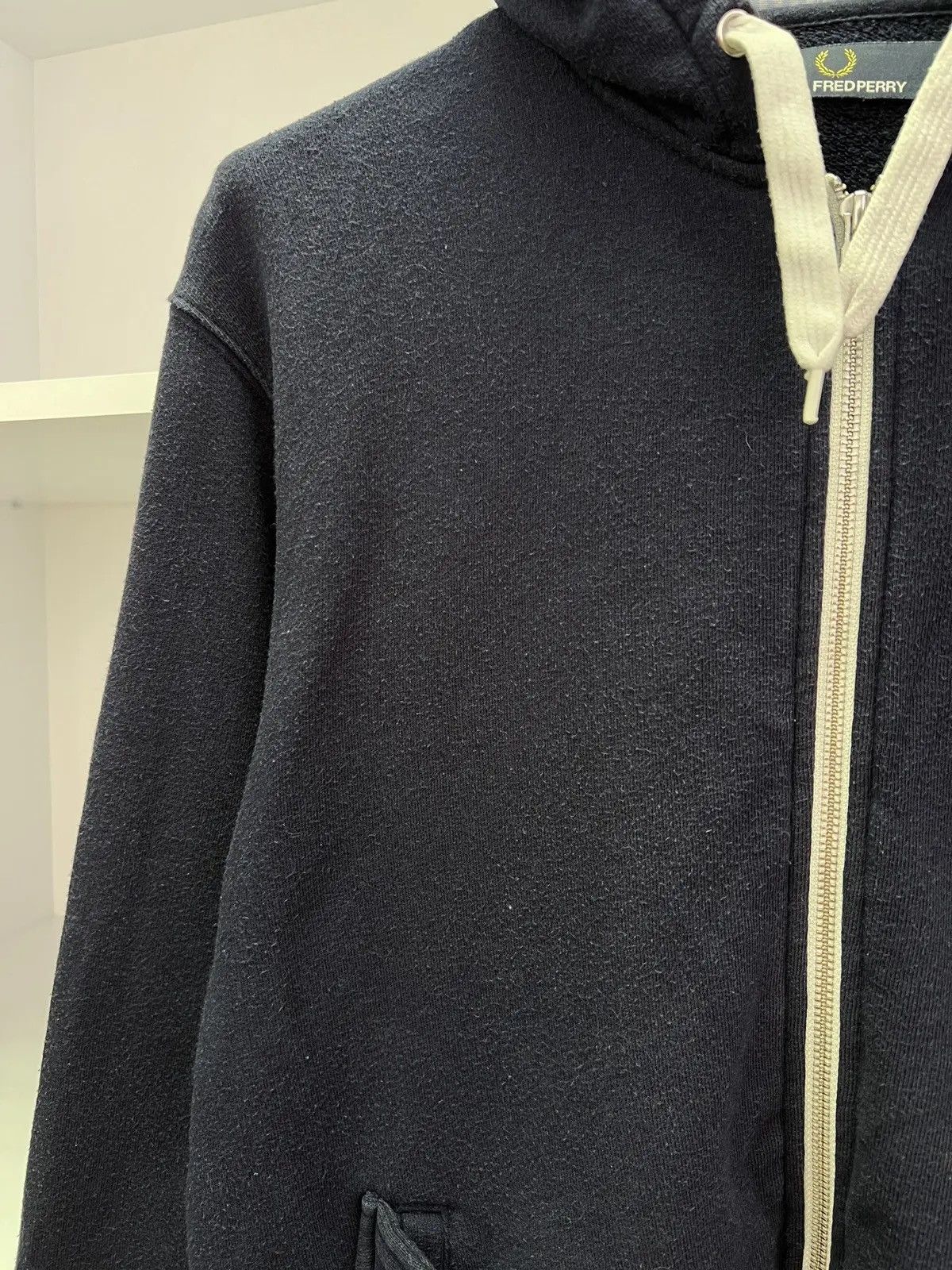 Fred Perry × Vintage Vintage Fred Perry Zip Up Hoodie Size US L / EU 52-54 / 3 - 5 Thumbnail
