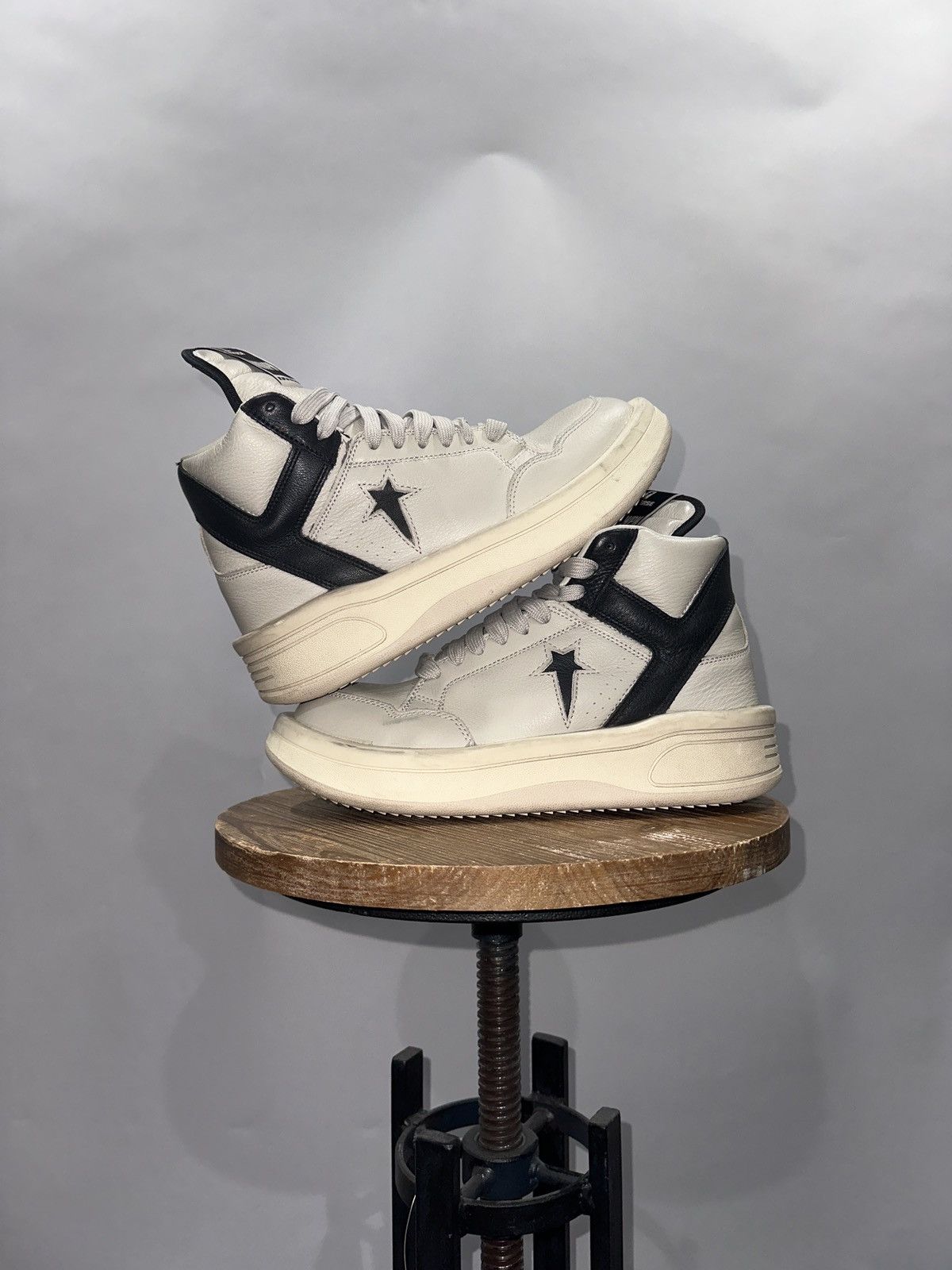 Rick Owens x Converse TURBOWPN Oyster/Black