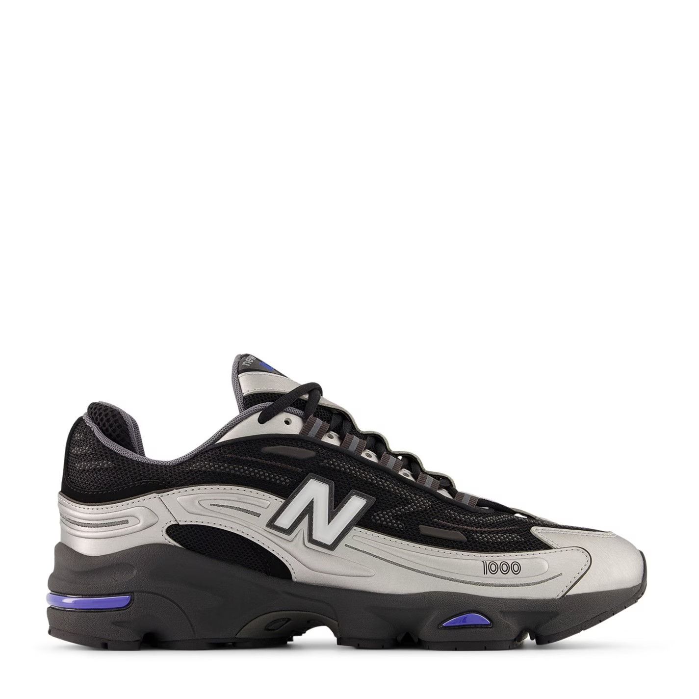 New Balance o1g2r1mq0426 1000 Sneakers in Black/Silver Size US 9 / EU 42 - 1 Thumbnail
