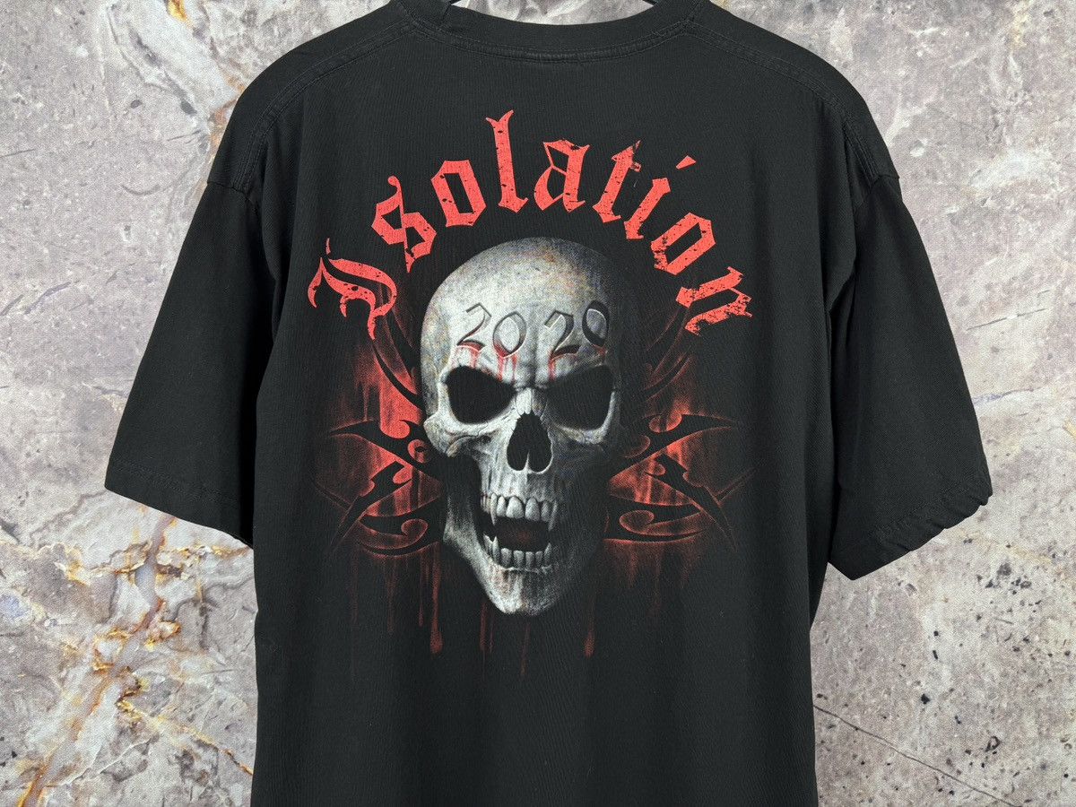 Other Grim Reaper Skeleton Graphic T-Shirt I Am Social Distancing Size US XXL / EU 58 / 5 - 12 Thumbnail