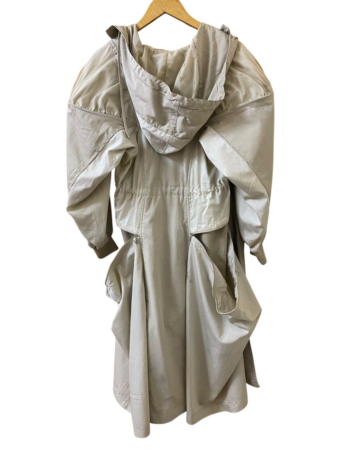 Issey Miyake ❗️RARE❗️Tsumari Chisato Issey Miyaki mesh patchwork parka Size M / US 6-8 / IT 42-44 - 4 Thumbnail