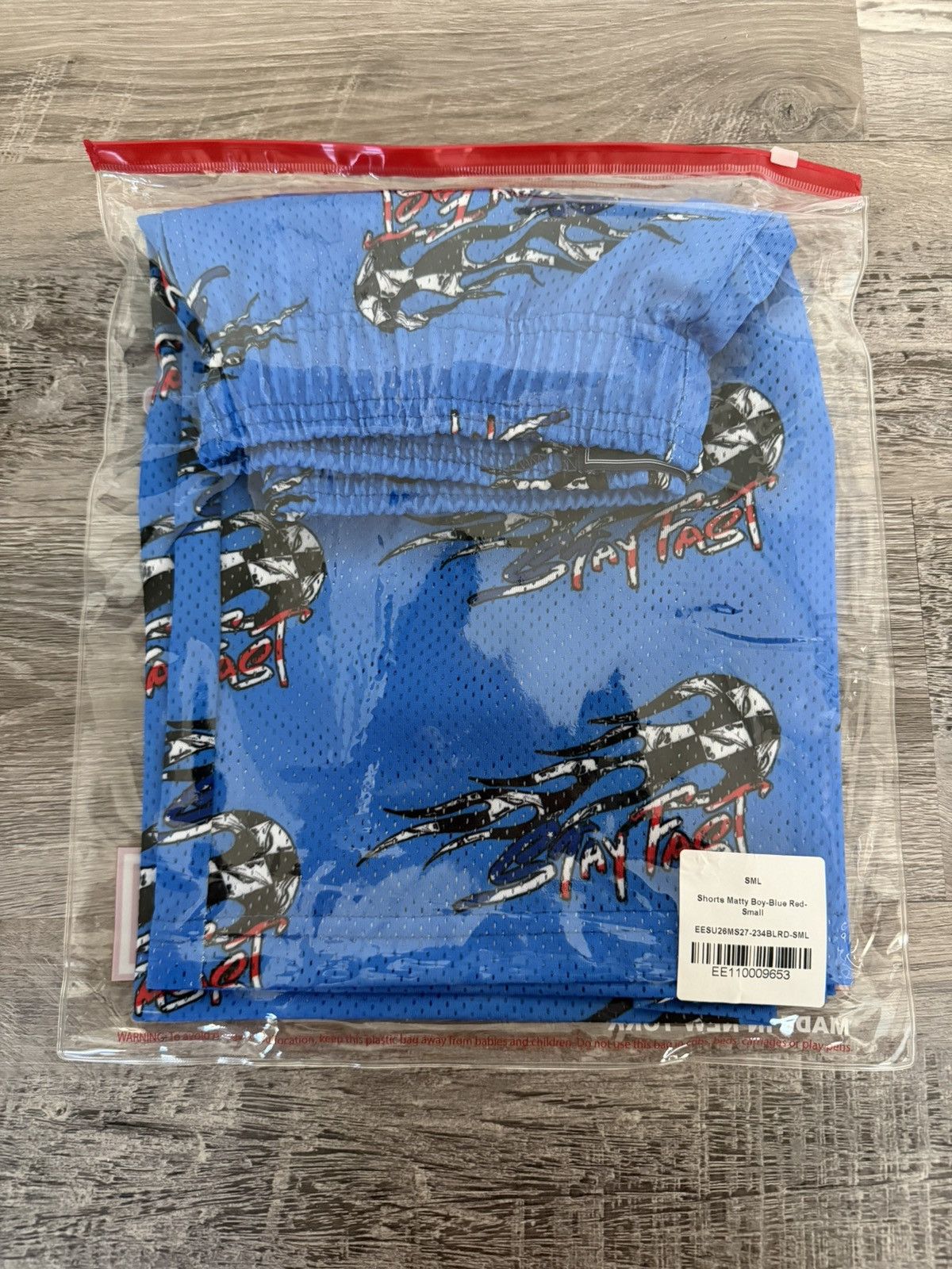 Eric Emanuel Matty Boy Eric Emanuel Blue Shorts Small Size US 30 / EU 46 - 2 Thumbnail
