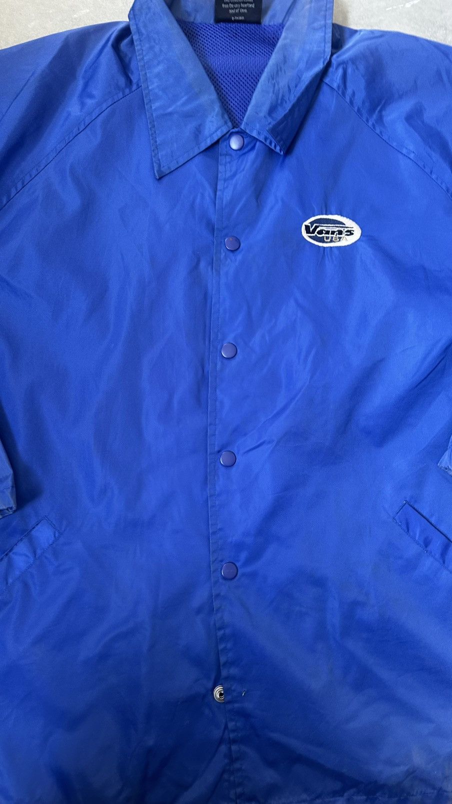 Vans VINTAGE VANS COACH JACKET Size US L / EU 52-54 / 3 - 3 Thumbnail