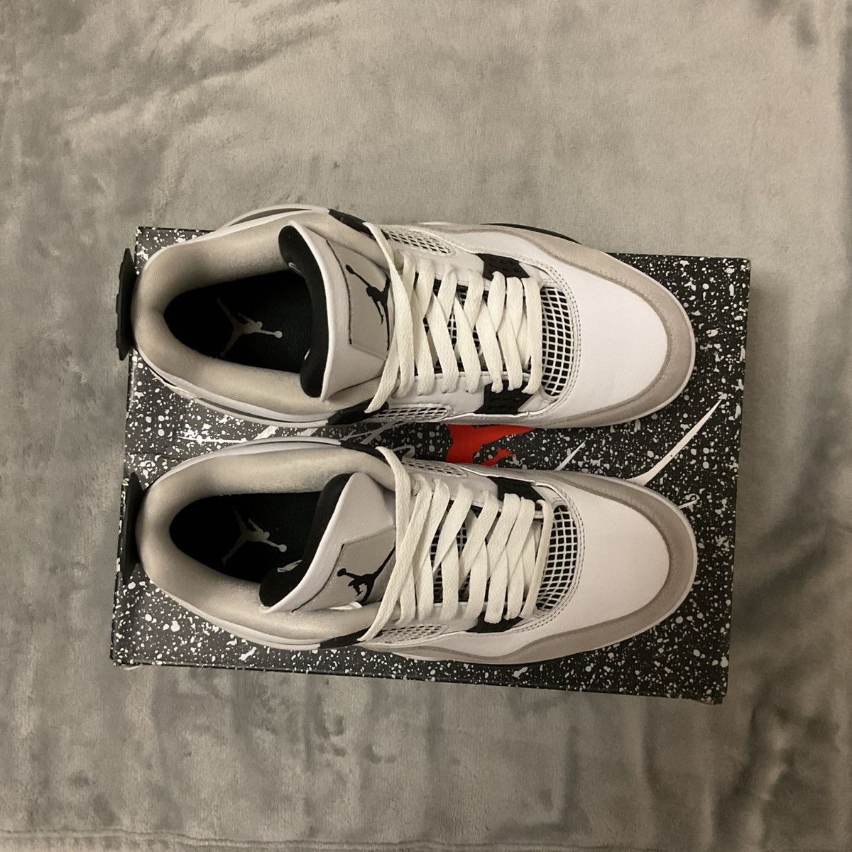 Jordan Brand × Nike Air Jordan 4 Retro Military Black size 10 Size US 10 / EU 43 - 4 Thumbnail