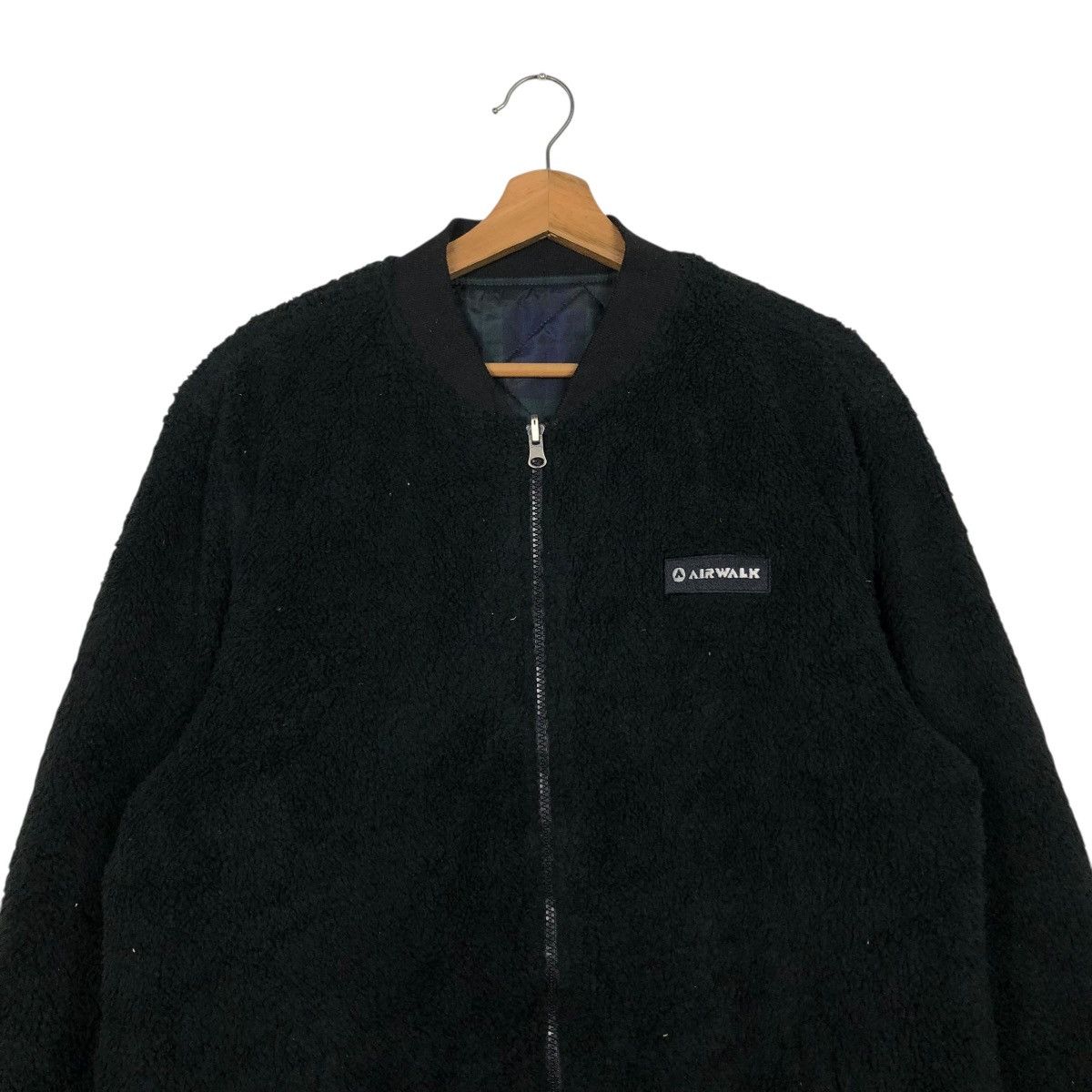 Japanese Brand 🔥VINTAGE REVERSIBLE BOMBER JACKET AIRWALK ISSEY MIYAKE Size US XL / EU 56 / 4 - 18 Thumbnail