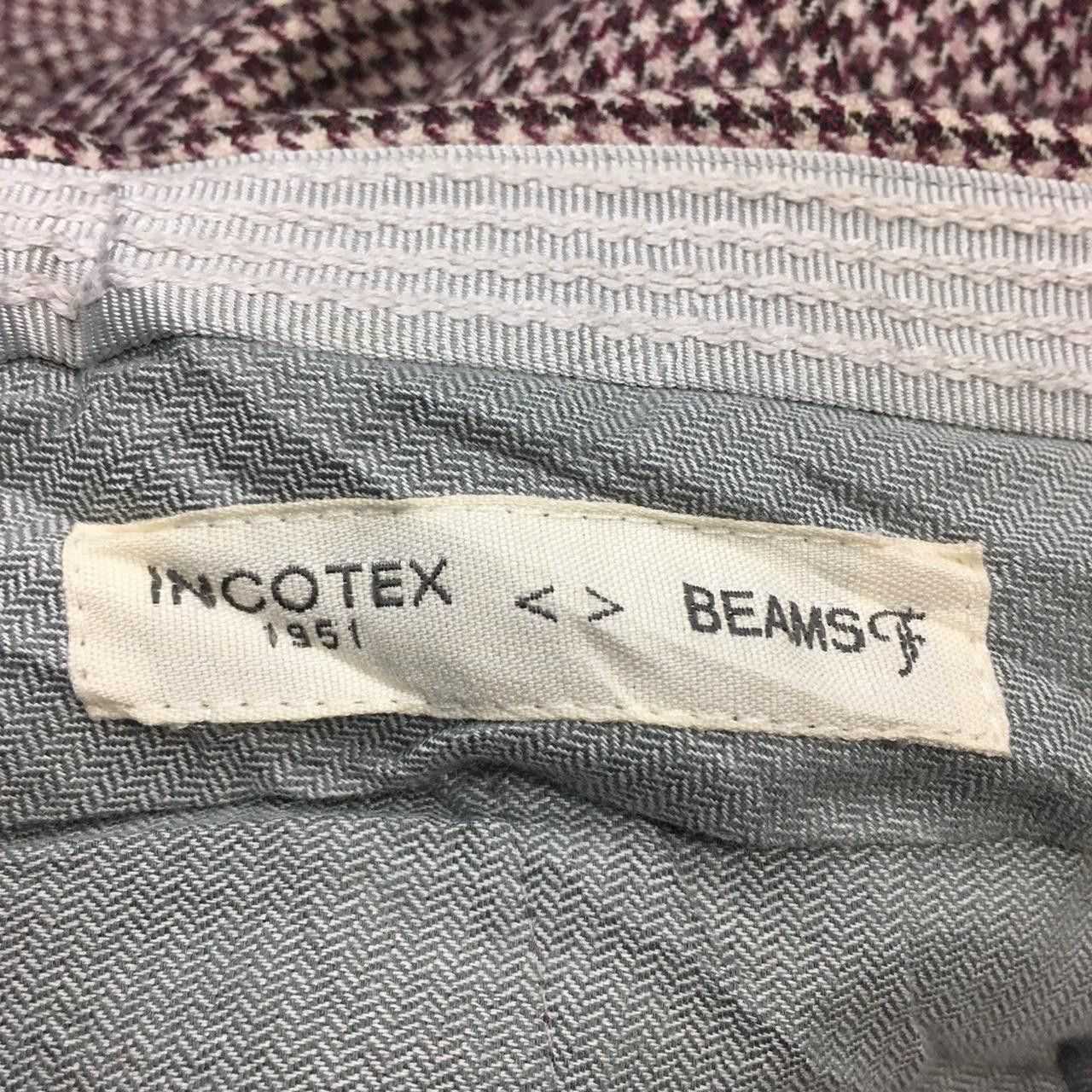 Vintage Vtg INCOTEX 1951 BEAMS F Long Pants Trousers Cuffed Leg Size 34" / US 12 / IT 48 - 3 Thumbnail