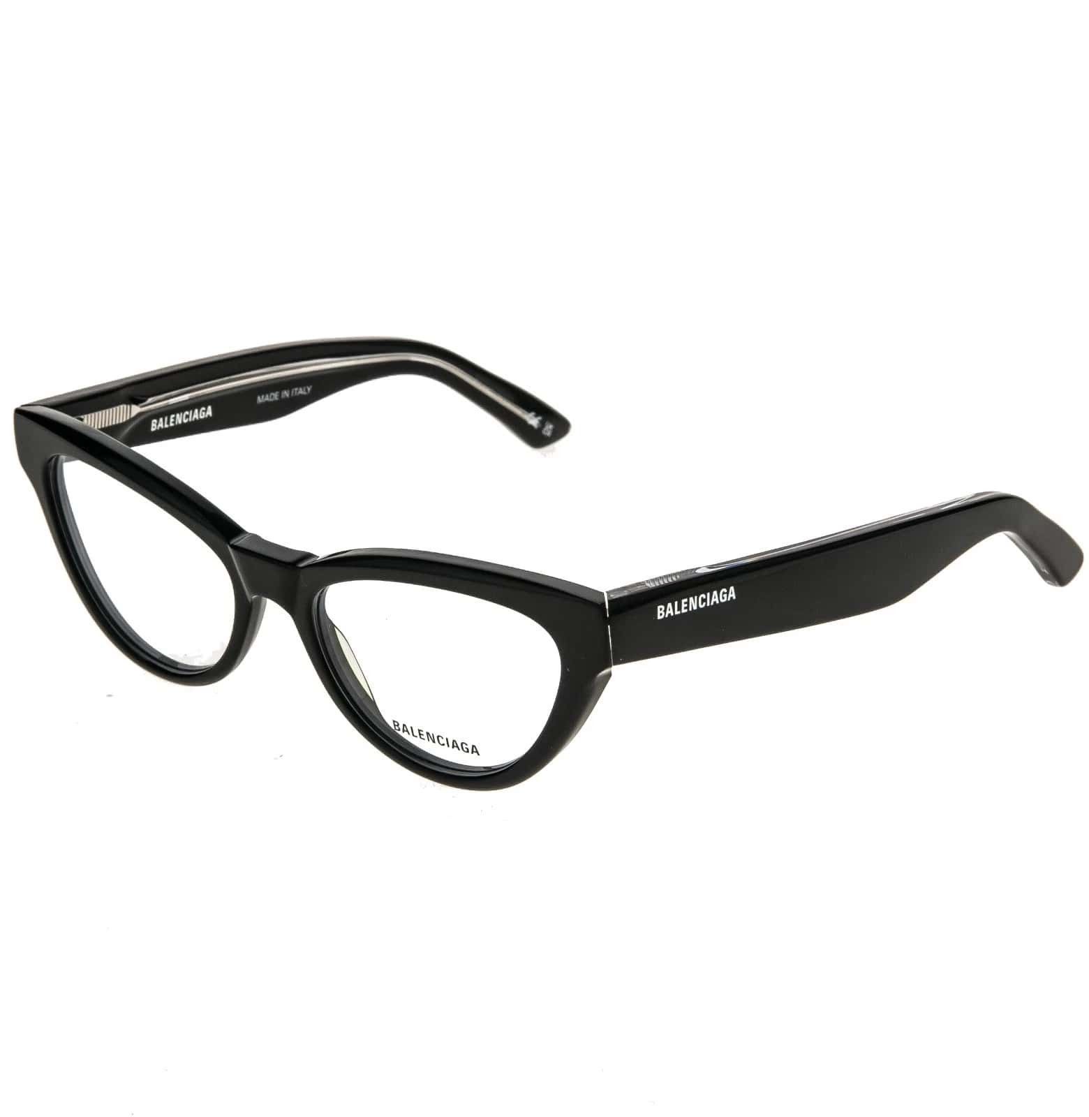 Balenciaga BALENCIAGA BB0241O Angular 0241 Black Optical Frame 001 Size ONE SIZE - 8 Thumbnail